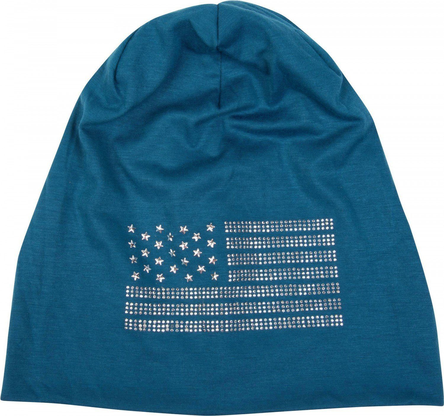 styleBREAKER Beanie Beanie mit USA Flagge günstig online kaufen