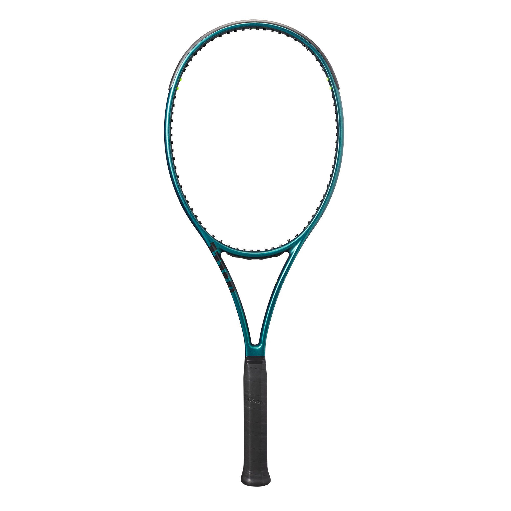 Wilson Tennisschläger Blade 98 18x20 v9 98in/305g 2024 emeraldgrün - unbesaitet