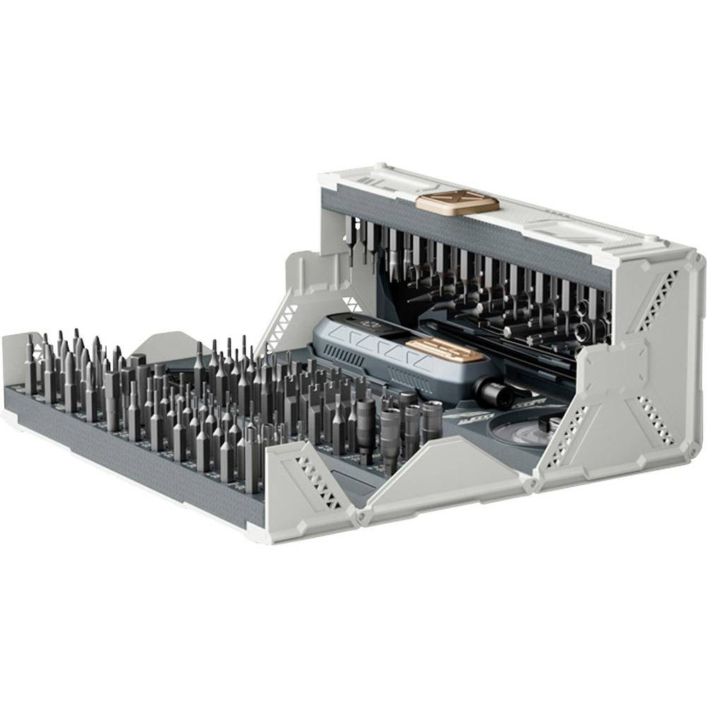 cemon Bit-Set Cordless screwdriver Bit-Set 180teilig T-Profil, T-Profil mit Loch, inkl. Bithalter-Schraubendreher