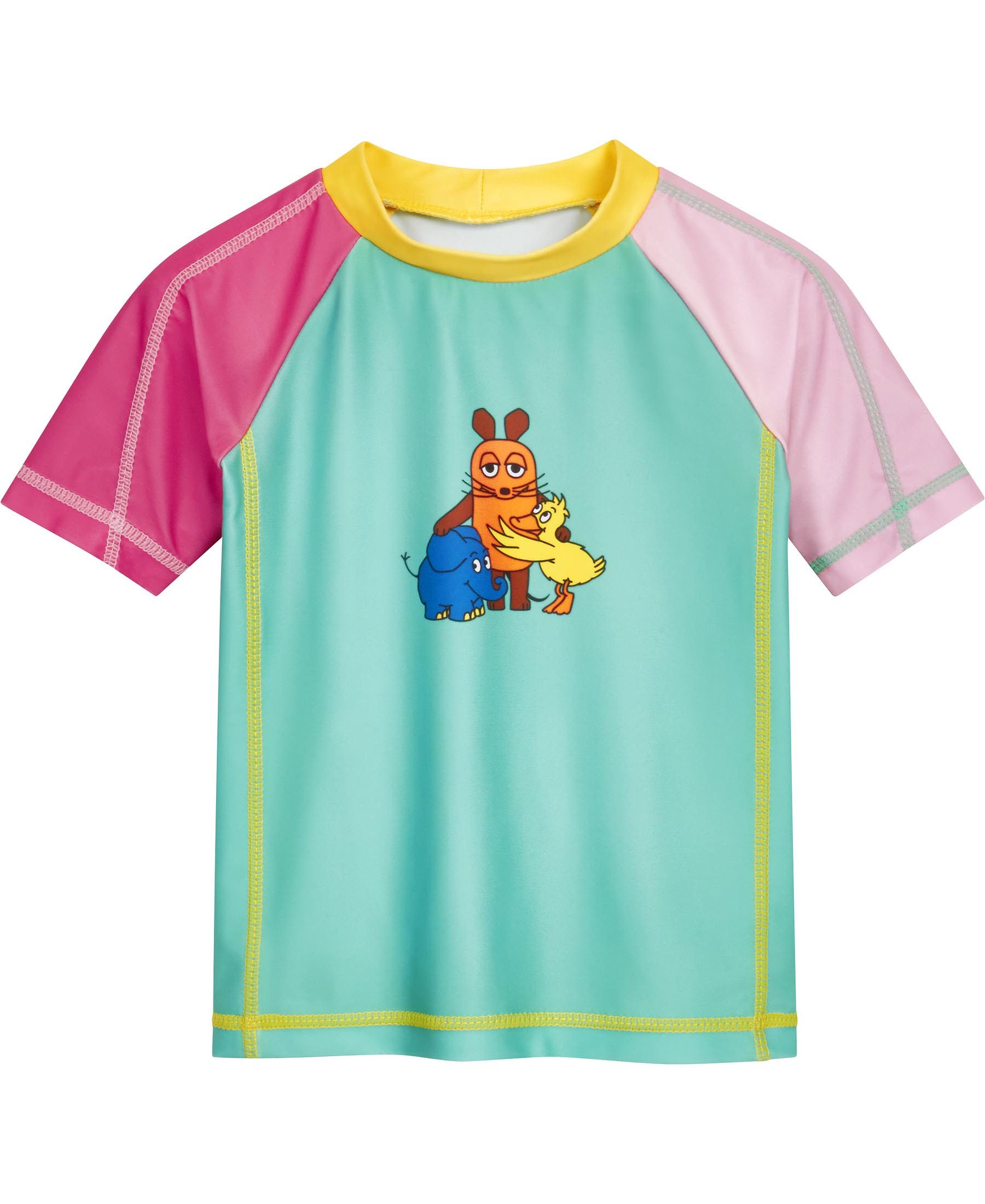 Badeanzug UV-Schutz Bade-Shirt DIE MAUS Freunde
