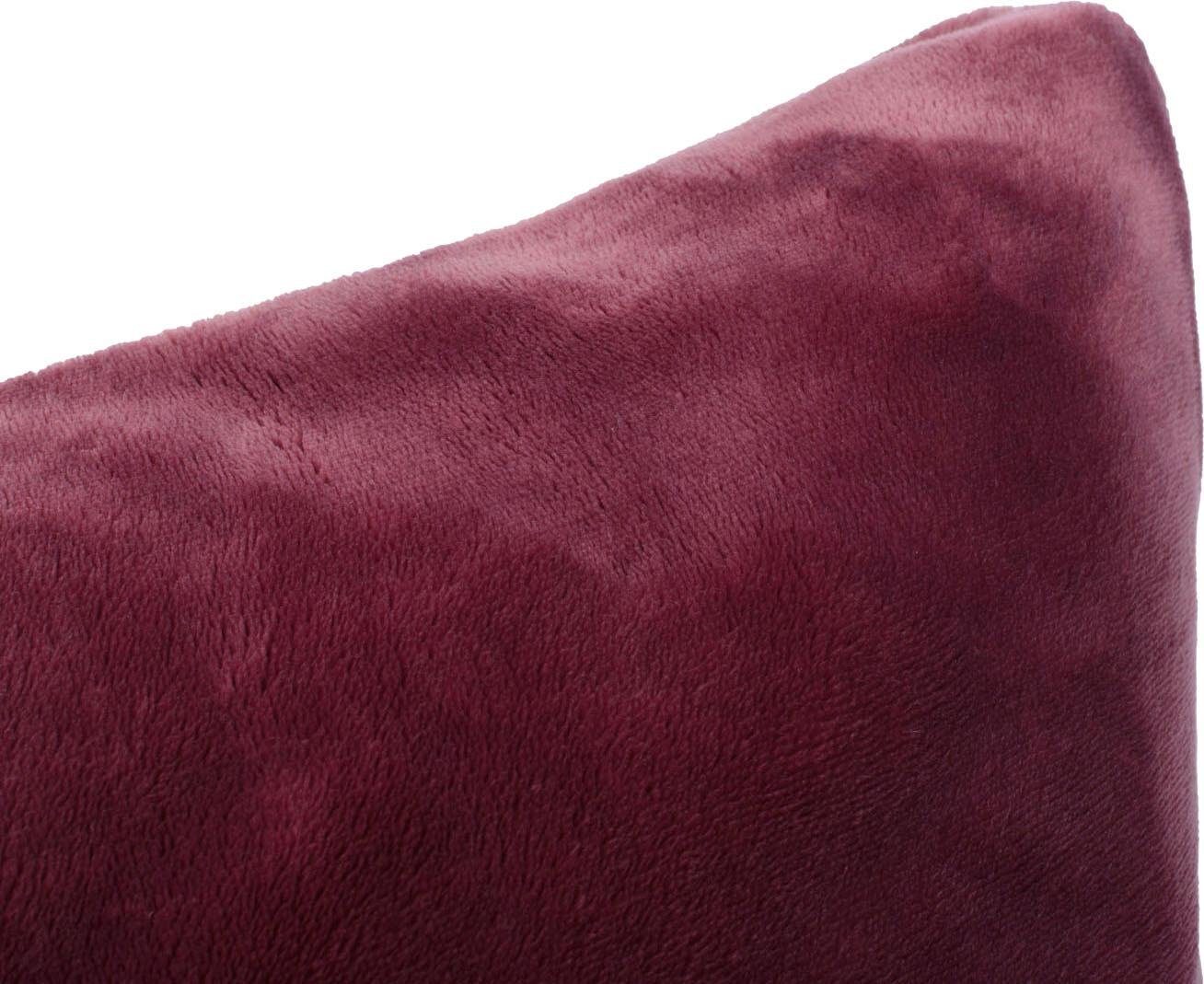 Gözze Dekokissen Premium Cashmere-Feeling Kissen, 50x50cm,passend zur Premium Cashmere-Feeling Decke,Kissenhülle&Füllung