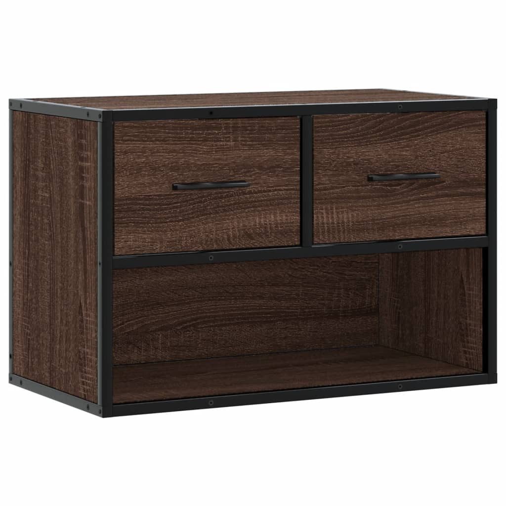 vidaXL TV-Schrank TV-Schrank Braun Eiche 60x31x39,5 günstig online kaufen