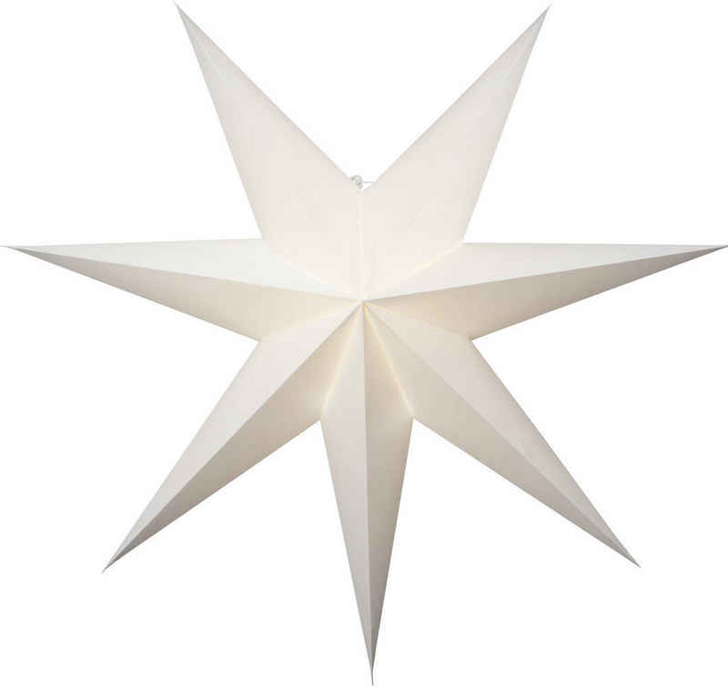 STAR TRADING LED Stern "Plain" weiß, warmweiß, 2100K, L750mm, warmweiß