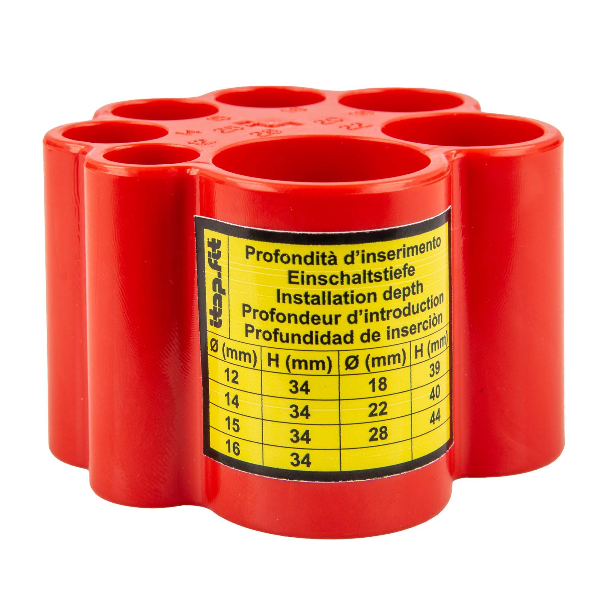 ITAP s.p.a. Steckfitting ITAP-FIT Tiefenmesslehre für Steckverbinder ITAP-FIT Ø 12 28 mm