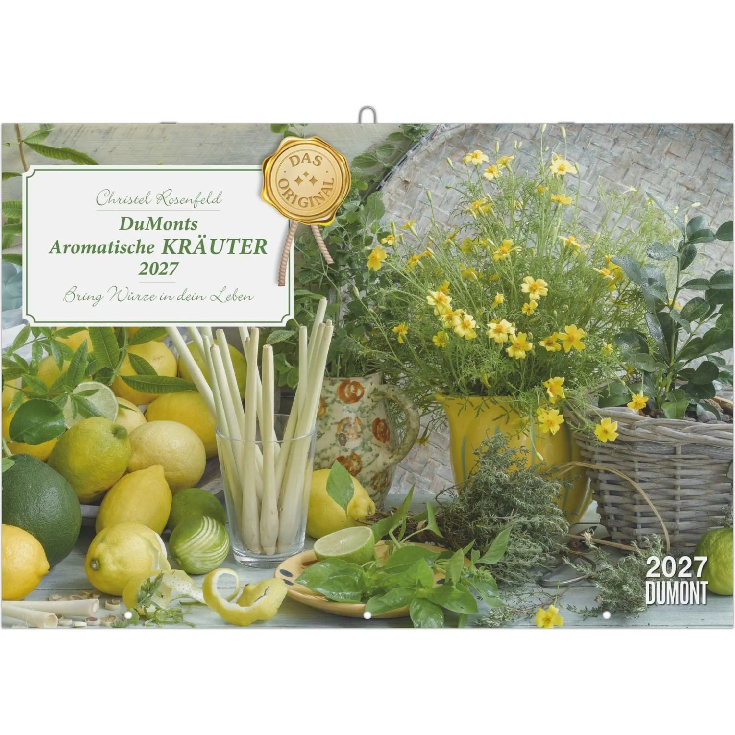 NEUMANN Wandkalender DuMonts Aromatische Kräuter 2027