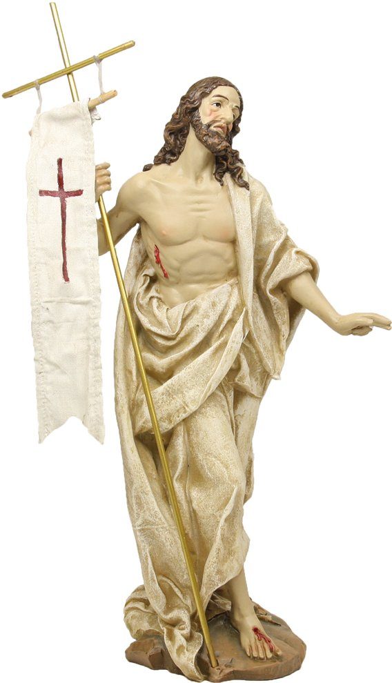 dekoprojekt Dekofigur Heiligenfigur Jesus Auferstehung 30 cm