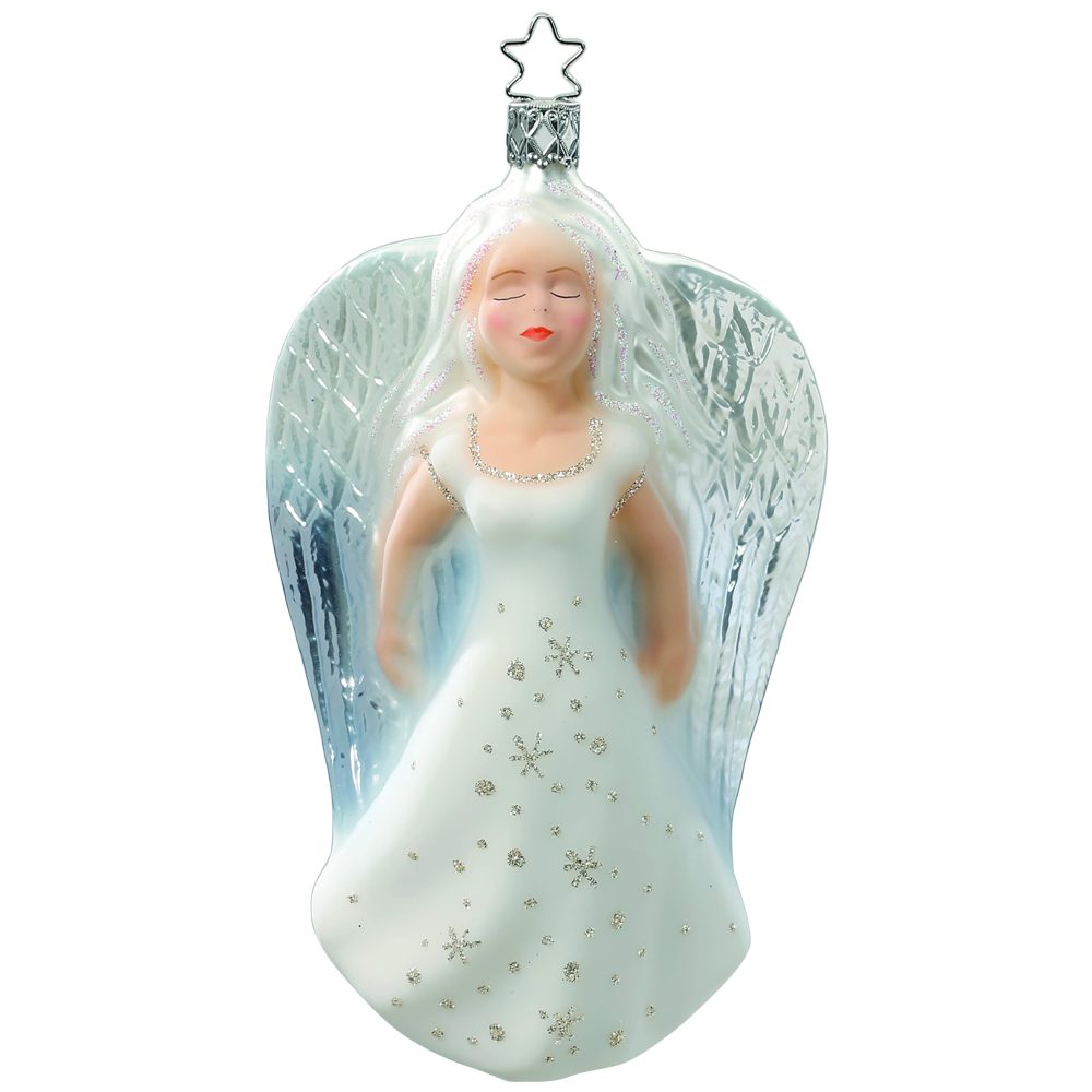 INGE-GLAS® Christbaumschmuck Engelszauber 15,5cm, limitierte Auflage 999 St. (1-tlg), mundgeblasen, handbemalt