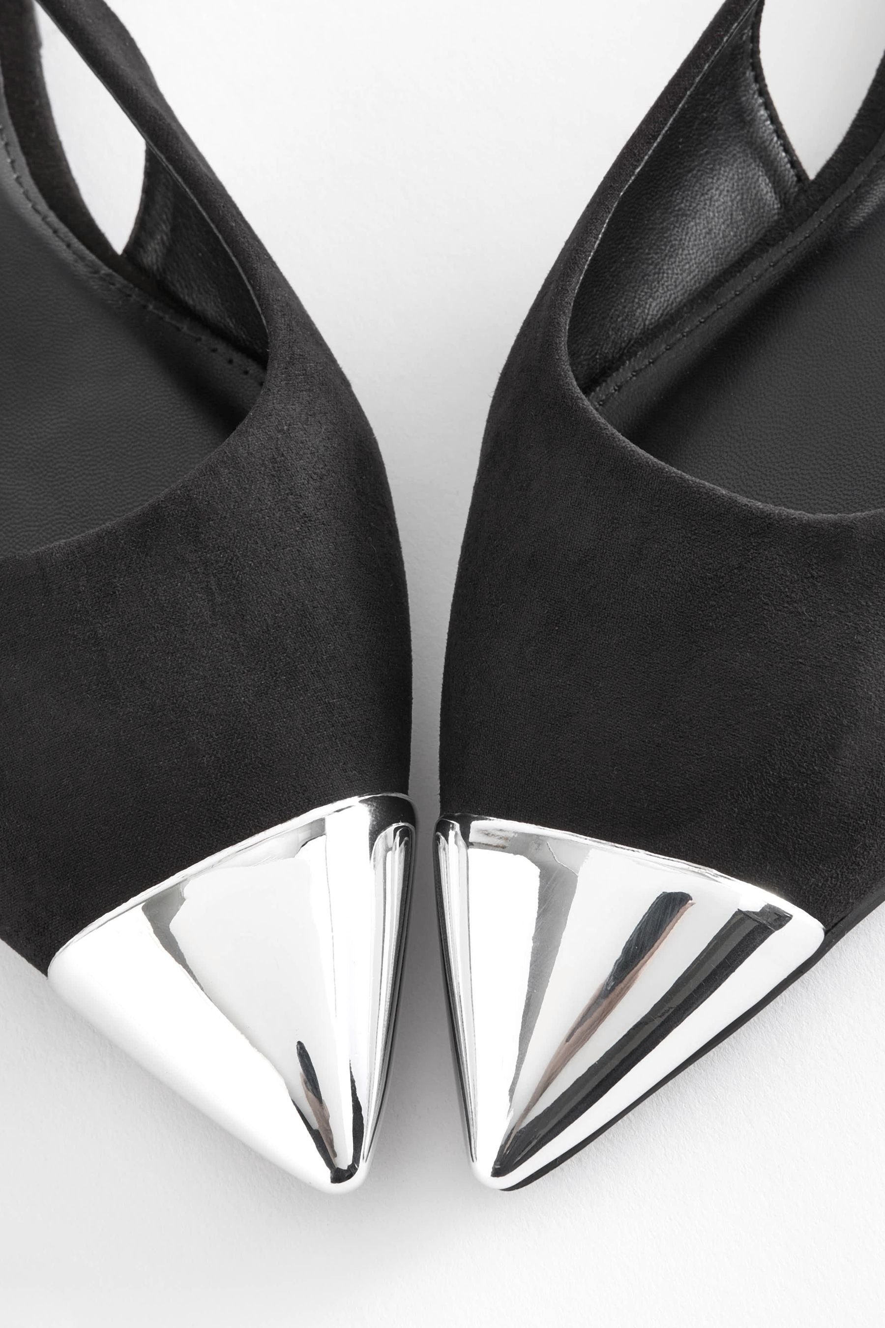Next Forever Comfort® Slingback, Metallic-Zehenkappe Slingsandale (1-tlg)