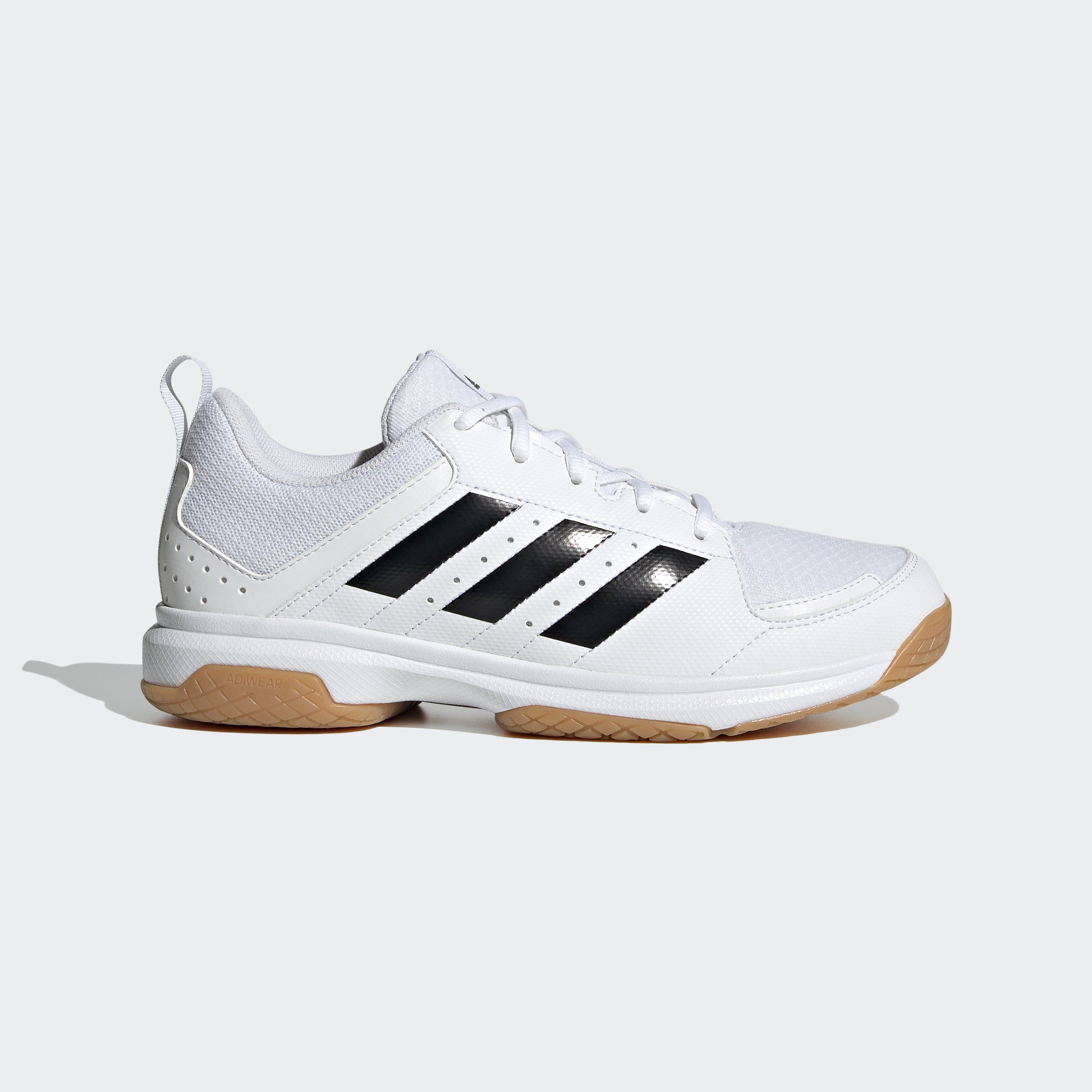 adidas Handballschuh INDOOR Performance 7 weiß-schwarz LIGRA