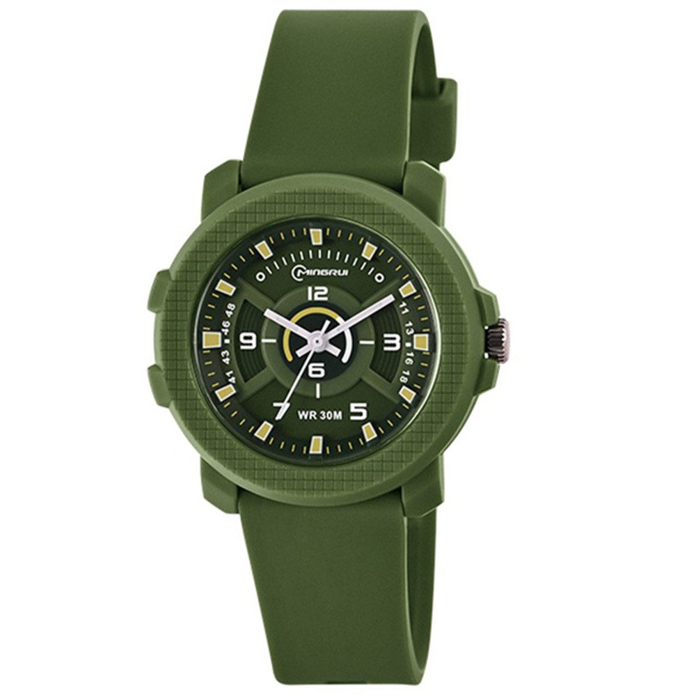 Quarzuhr Analoge Armbanduhr für Jugendliche Jungen Mädchen Sport Kinderuhr