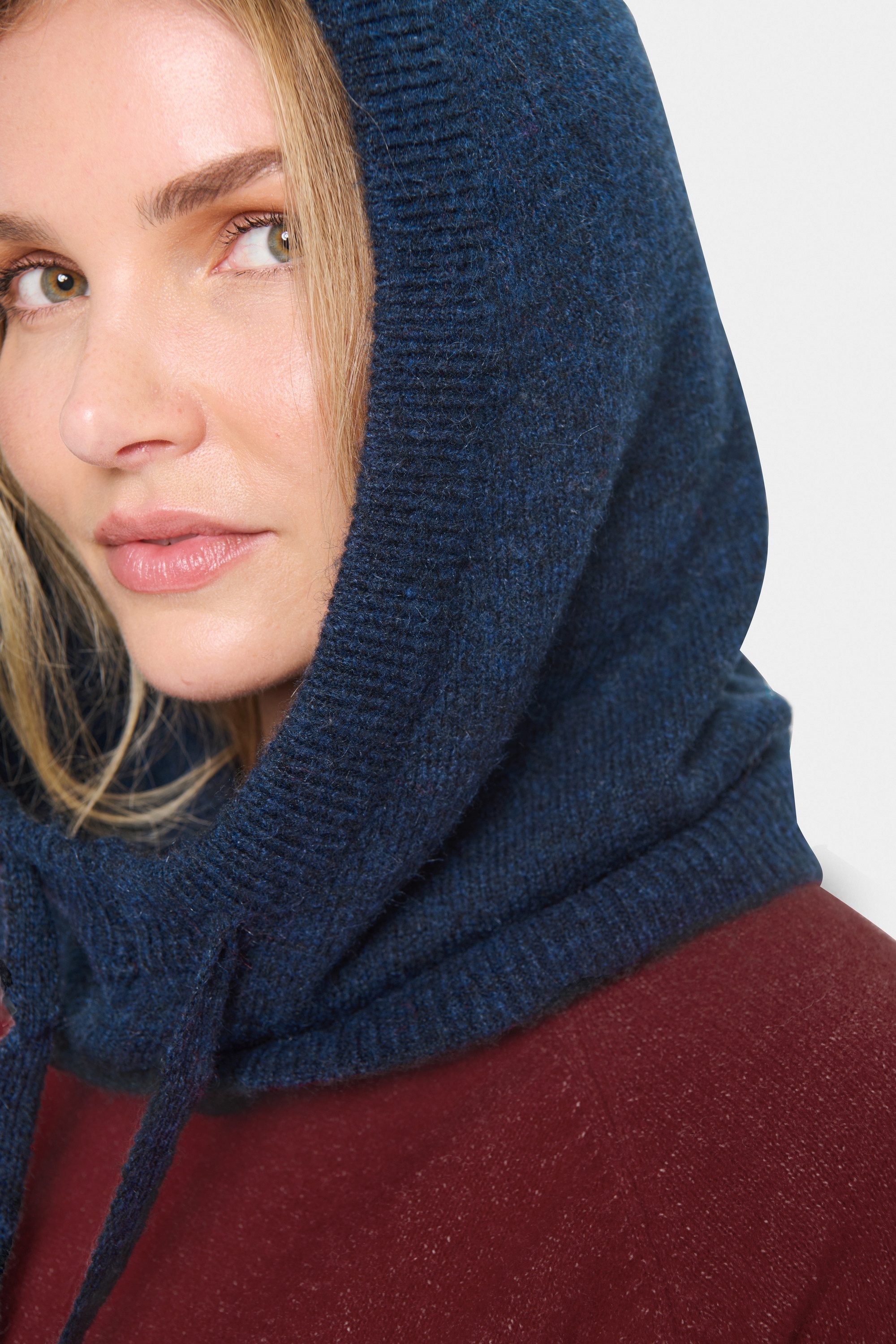 Saint Tropez Strickmütze Kapuze AlulluSZ