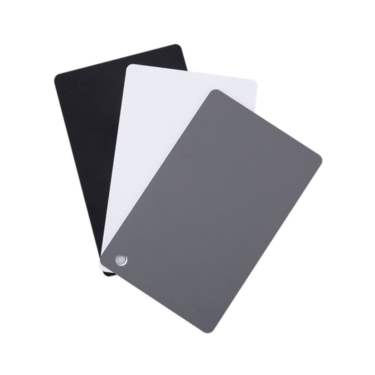 JJC Digitale Graukarte 3-in-1 für Weißabgleich und Präzise Farbkorrektur Foto-Filter-Sets