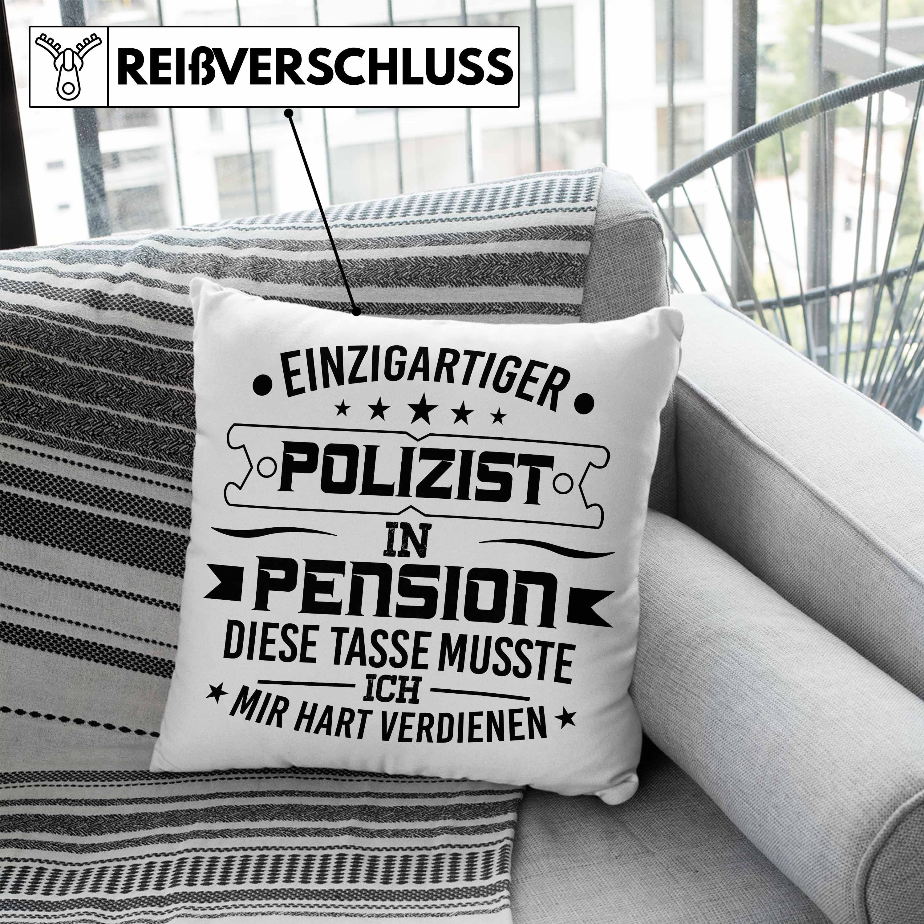 Trendation Dekokissen Trendation Polizist Kissen Geschenk Bester