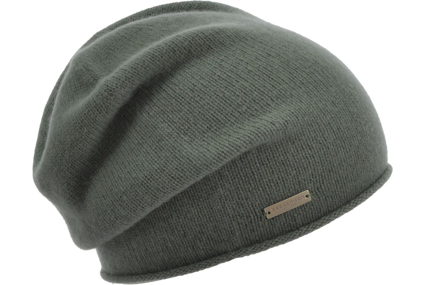 Seeberger Strickmütze Beanie aus 100% Kaschmir günstig online kaufen