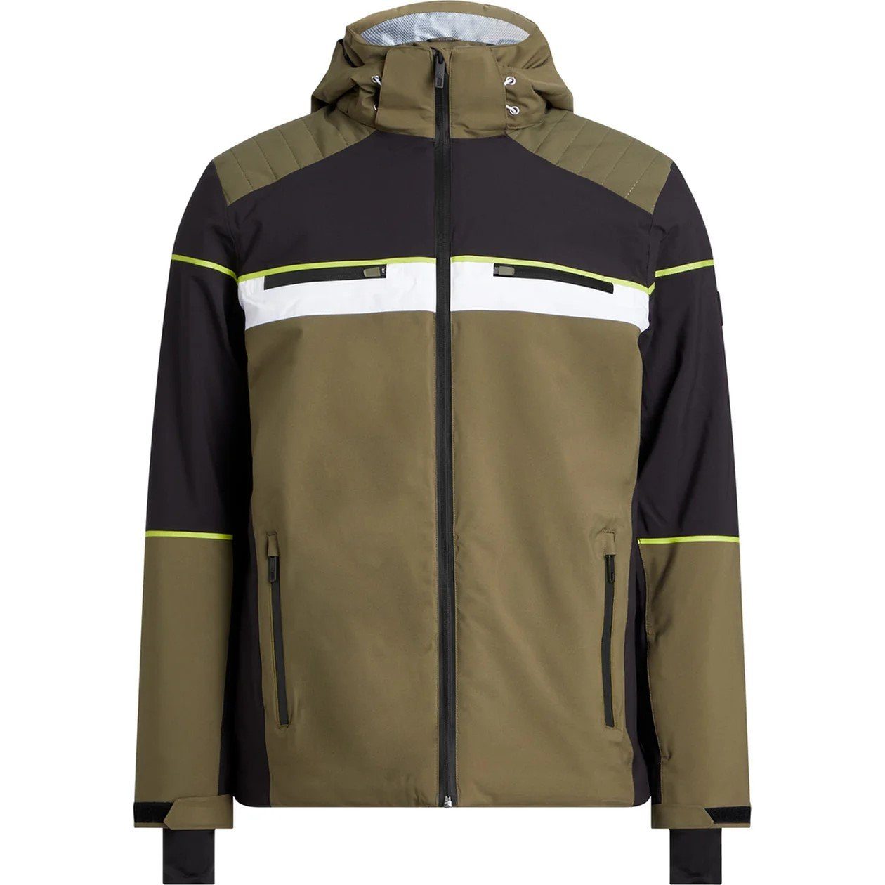 Skijacke He.-Jacke Ivan M OLIVE DARK/BLACK NIG