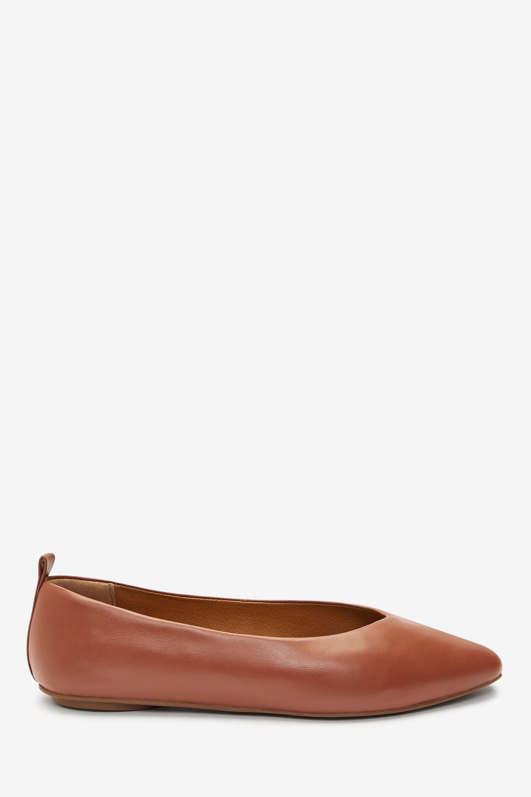 Next Signature Ballerinas aus Leder Ballerina günstig online kaufen