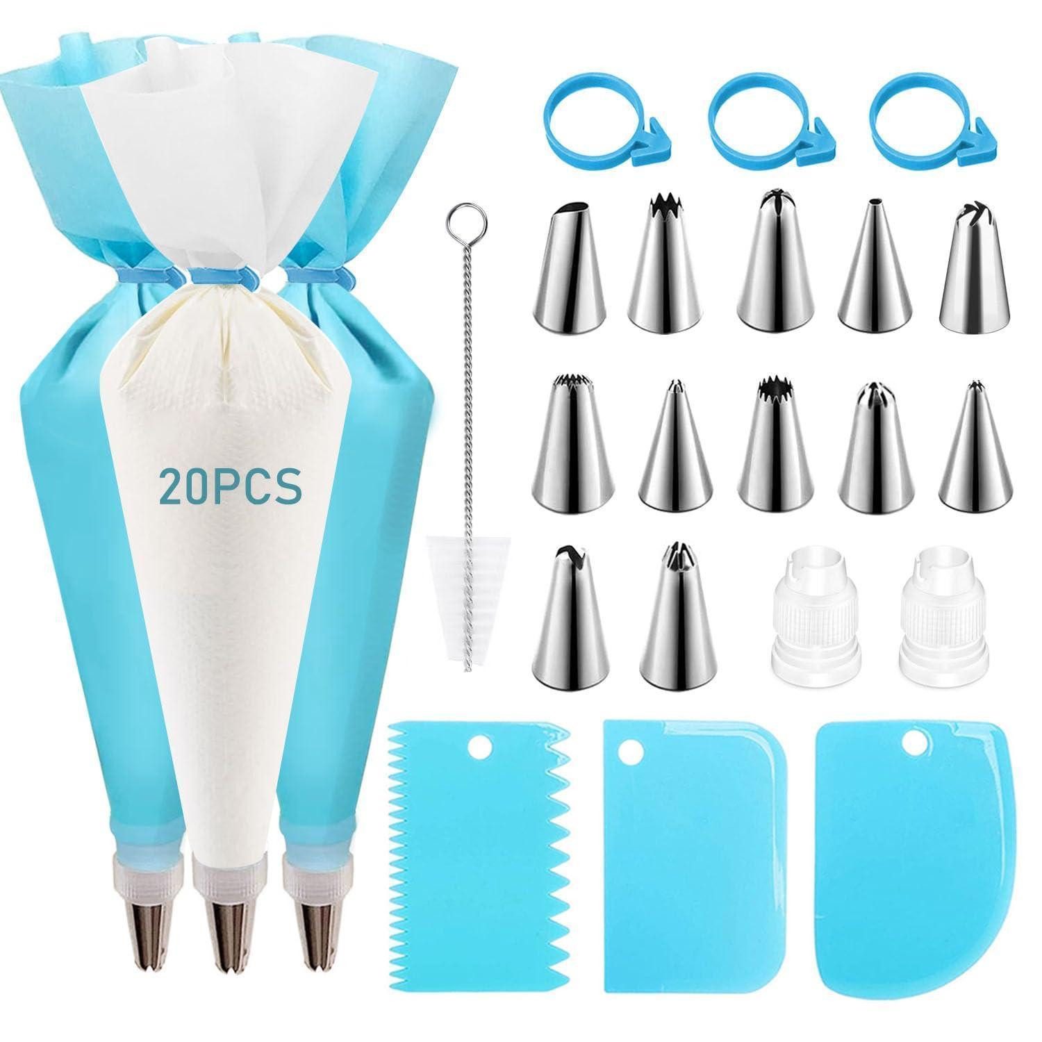 LuxusKollektion Spritzbeutel Spritzbeutel Set mit Tüllen & Zubehör