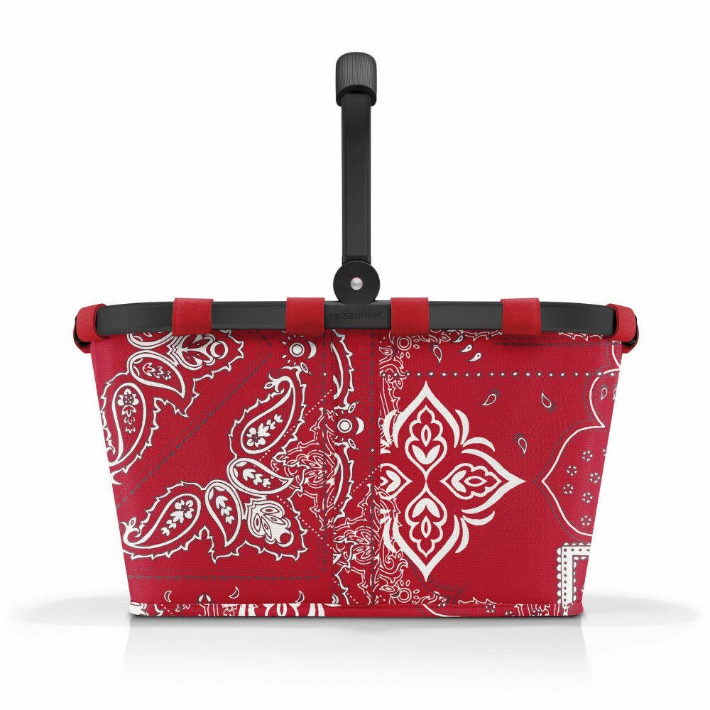 REISENTHEL® Einkaufskorb carrybag Frame Bandana Red