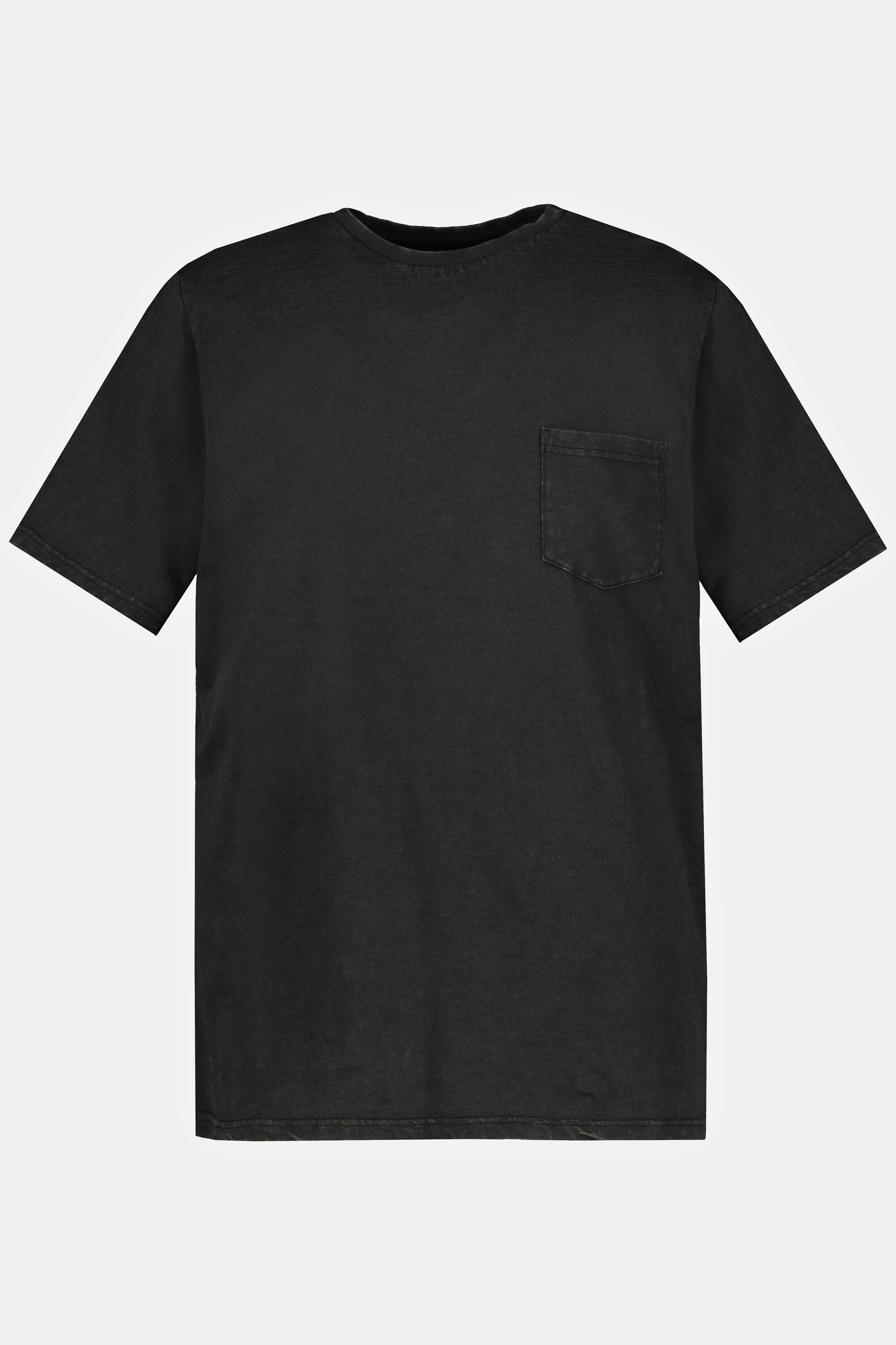 JP1880 T-Shirt Halbarm Flammjersey schwarz Vintage T-Shirt Look