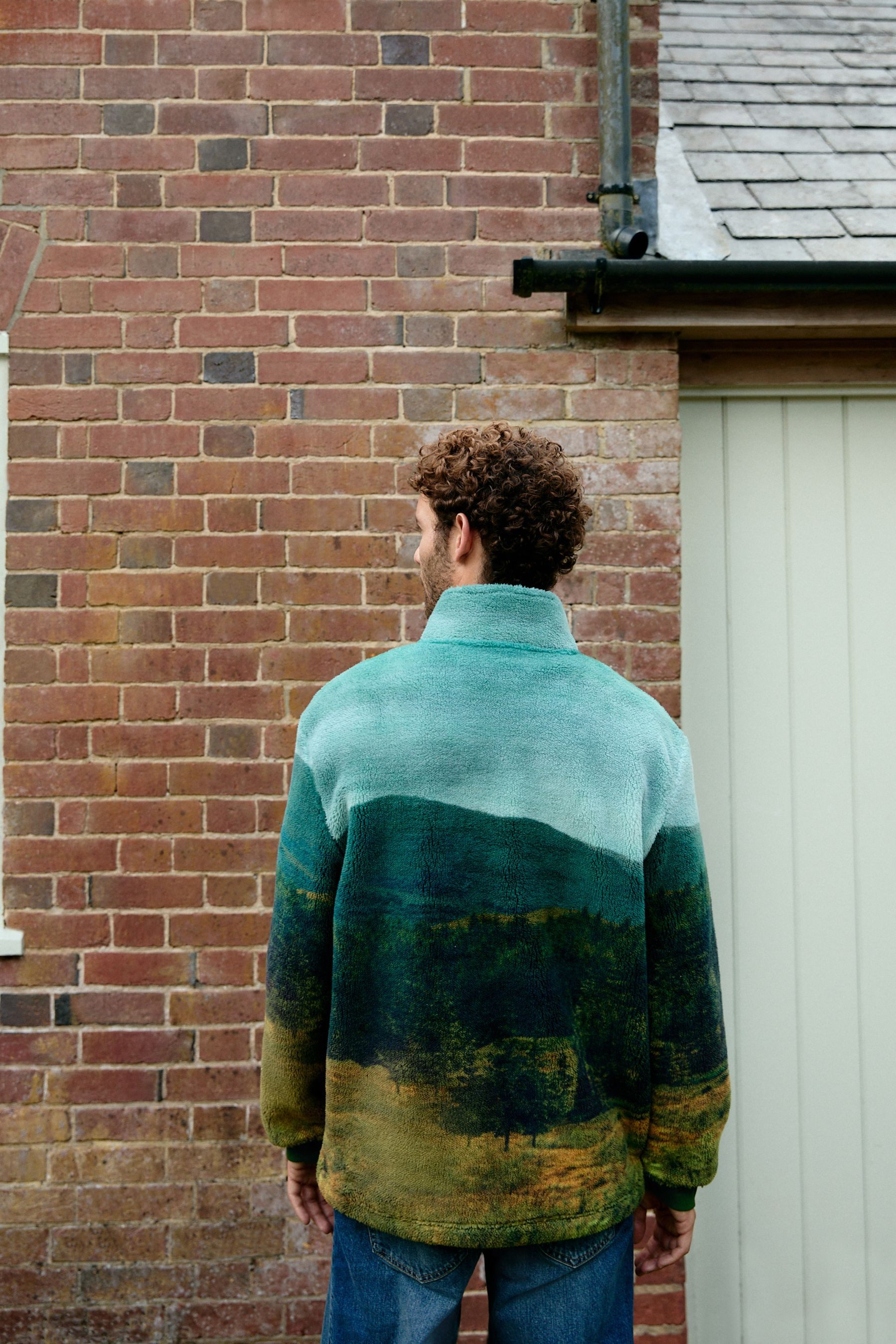 Next Kapuzenpullover Borg-Fleece mit Reißverschlussausschnitt (1-tlg) günstig online kaufen