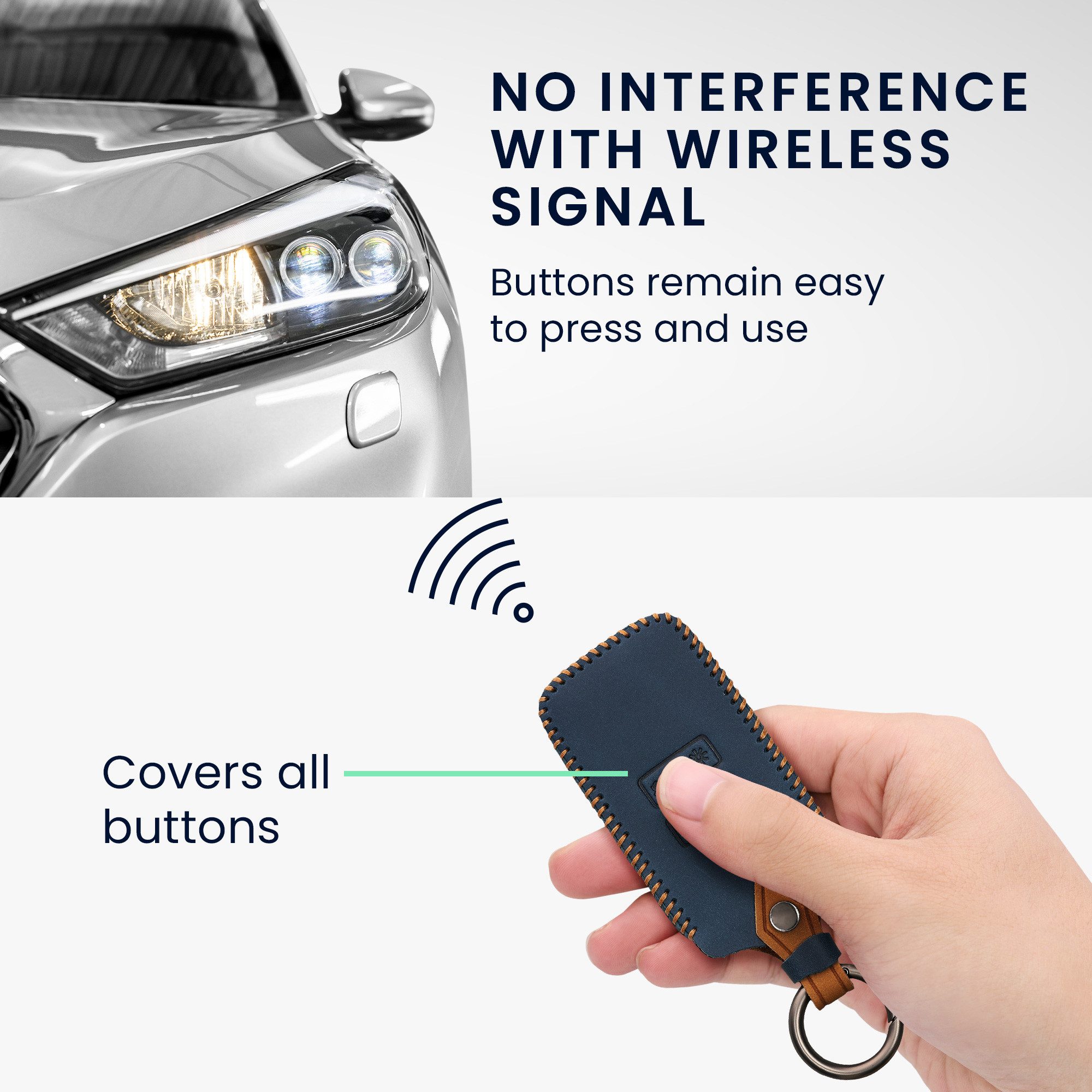 kwmobile Schlüsseltasche Autoschlüssel Kunstleder Hülle für günstig online kaufen