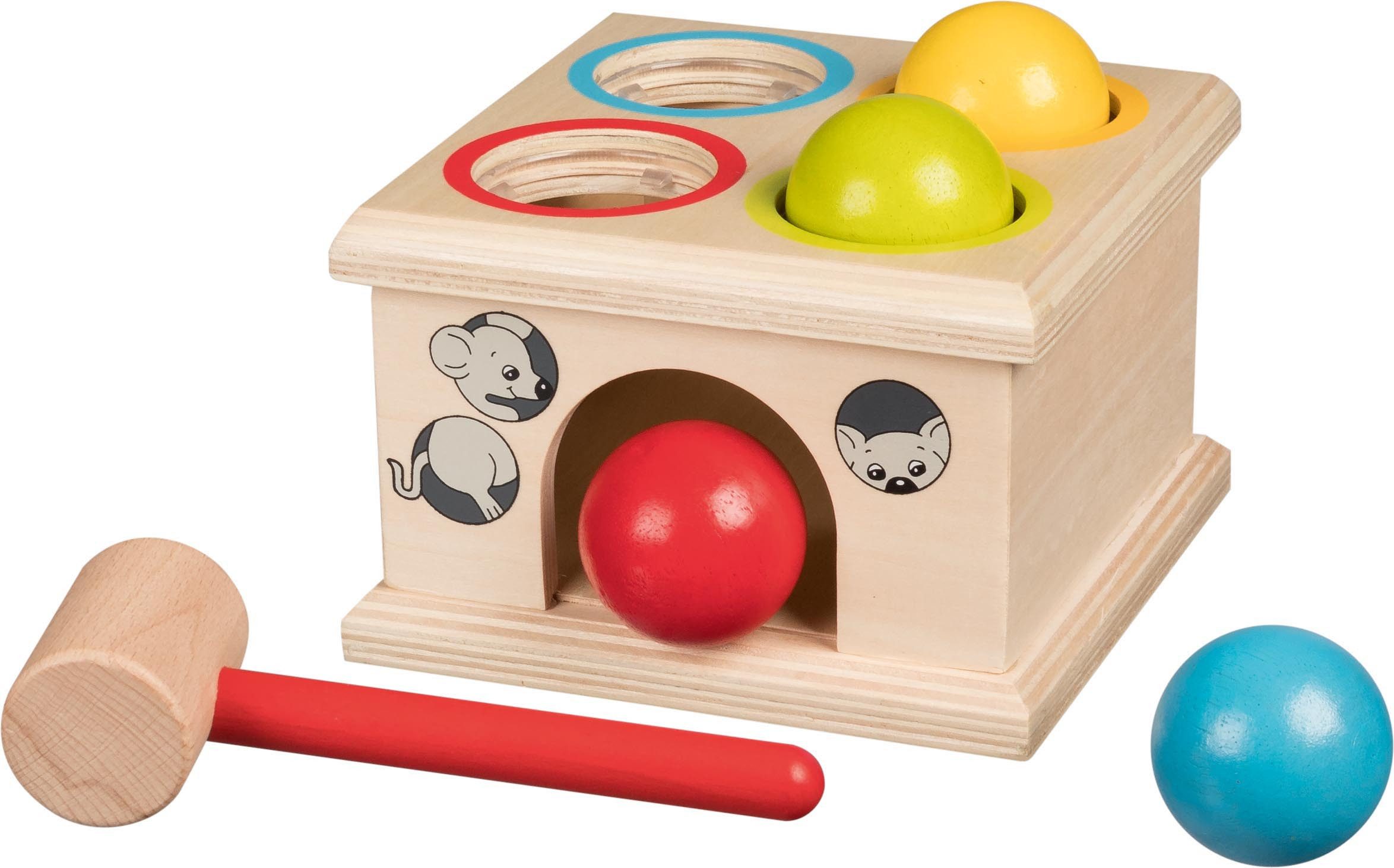 goki Klopfbank Klopfspiel „Fang die Maus Fidu"