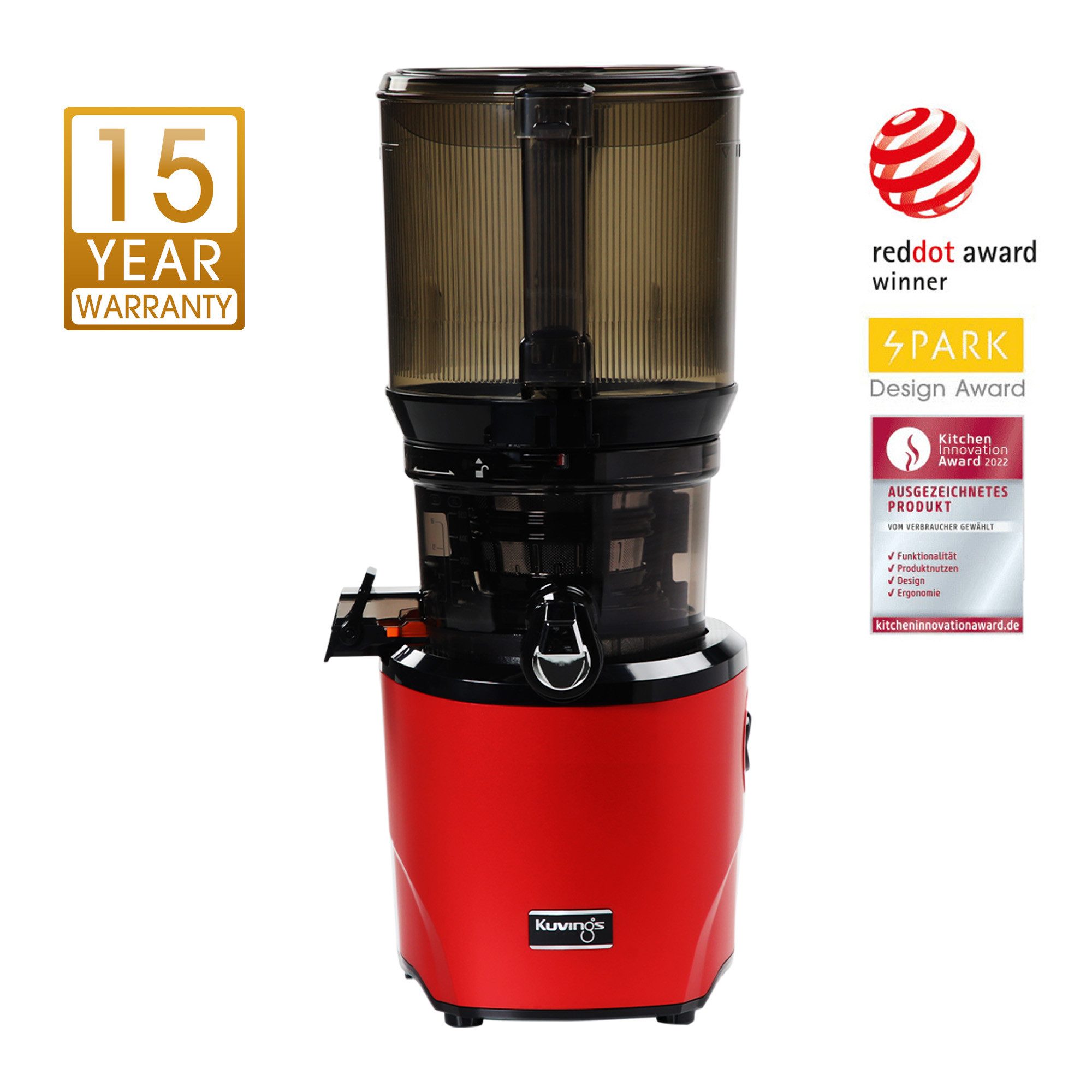 Kuvings Entsafter KUVINGS AUTO10S HANDS-FREE SLOW JUICER (KHS-2571CE)