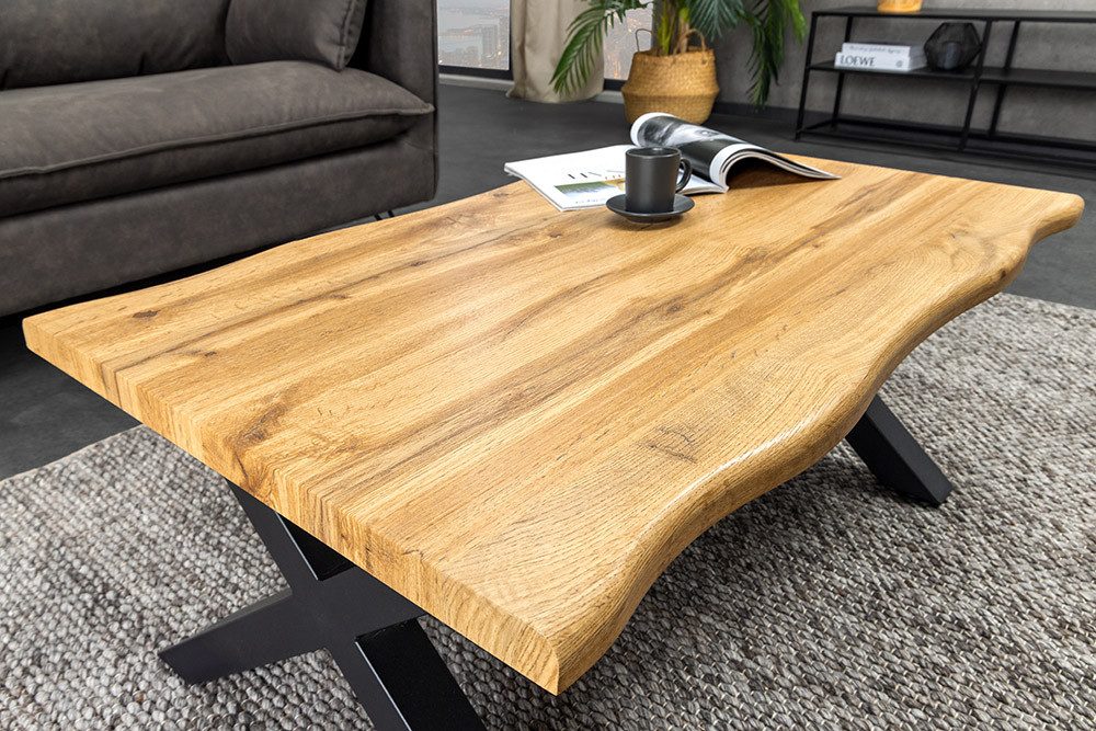 riess-ambiente Couchtisch WILD 90cm braun / günstig online kaufen