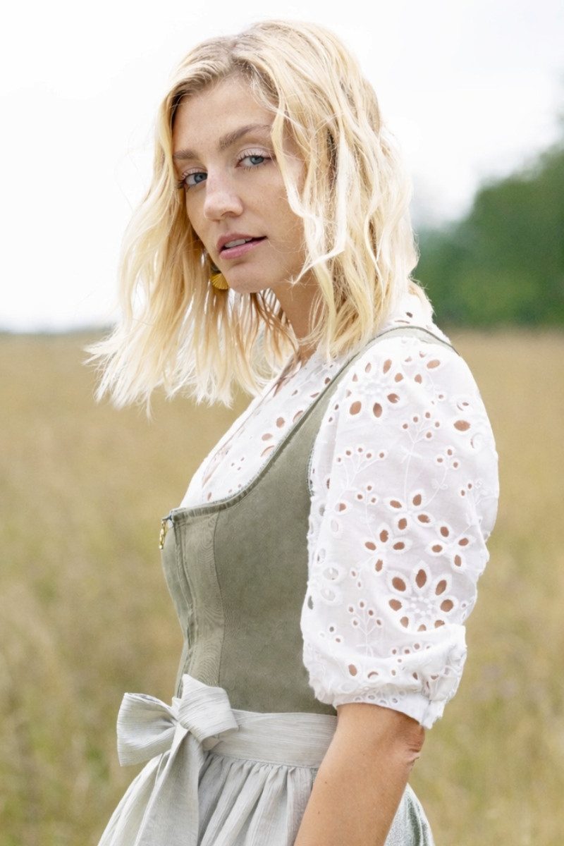 MarJo Dirndl Cord Dirndl 2tlg. - LANGENSTEIN - artischocke