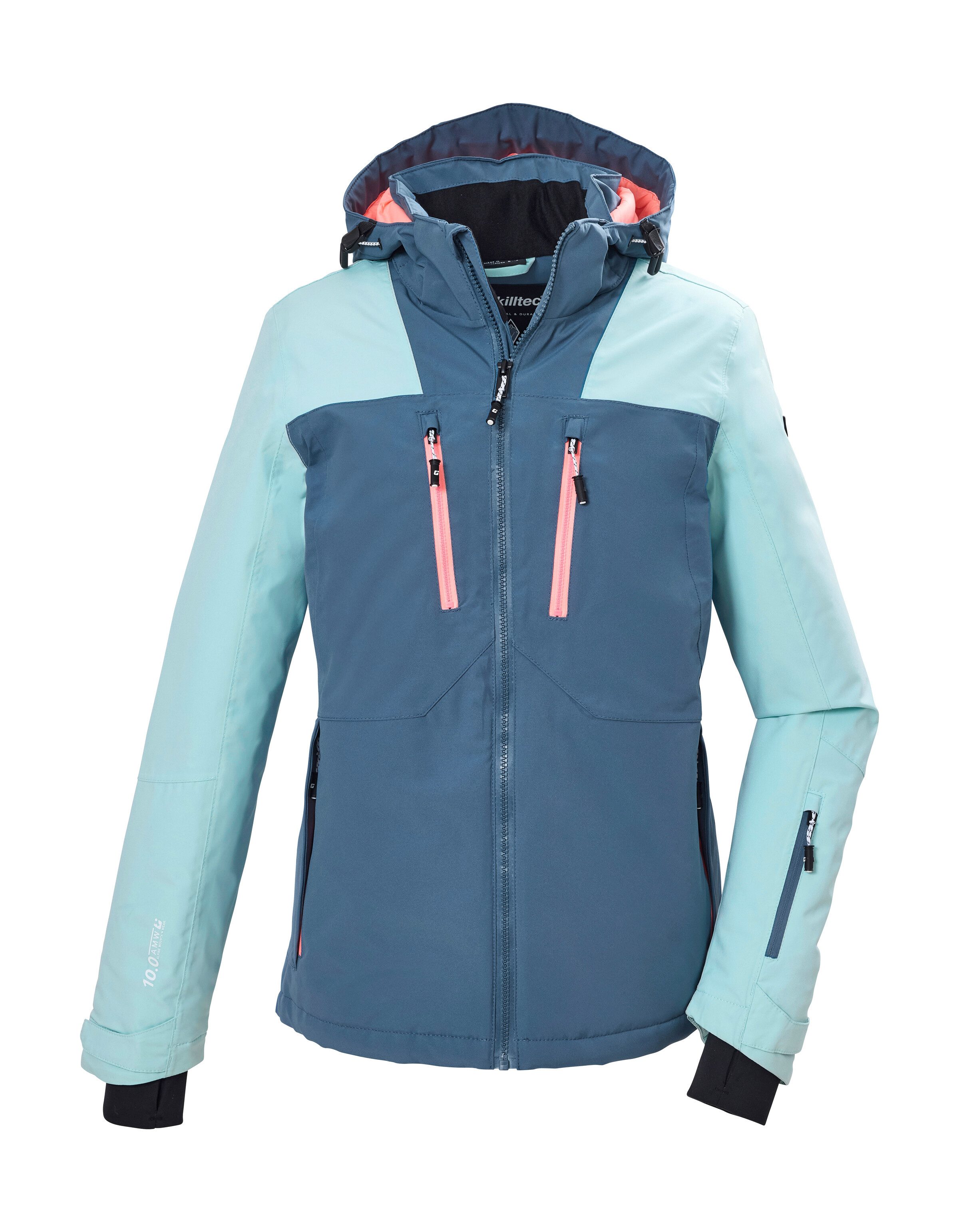 Killtec Skijacke KSW 283 WMN SKI JCKT Wind- und wasserdichte Skijacke, atmungsaktiv, verstellbar