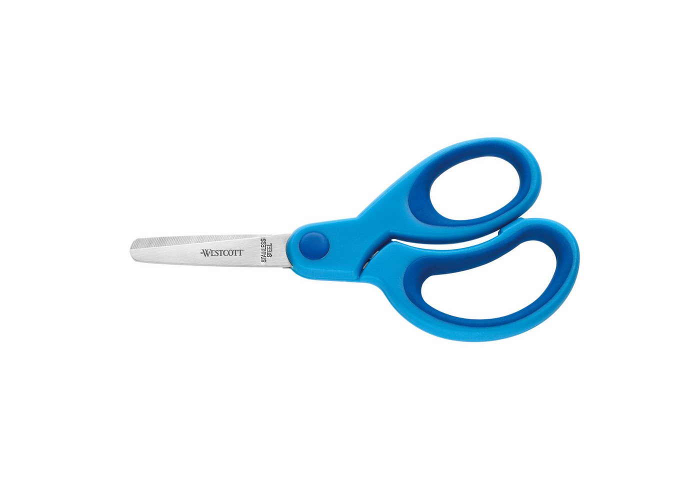 Thumbnail - WESTCOTT Papierscheren Kinderschere Kids E-21581 00 runde Spitze 13cm blau