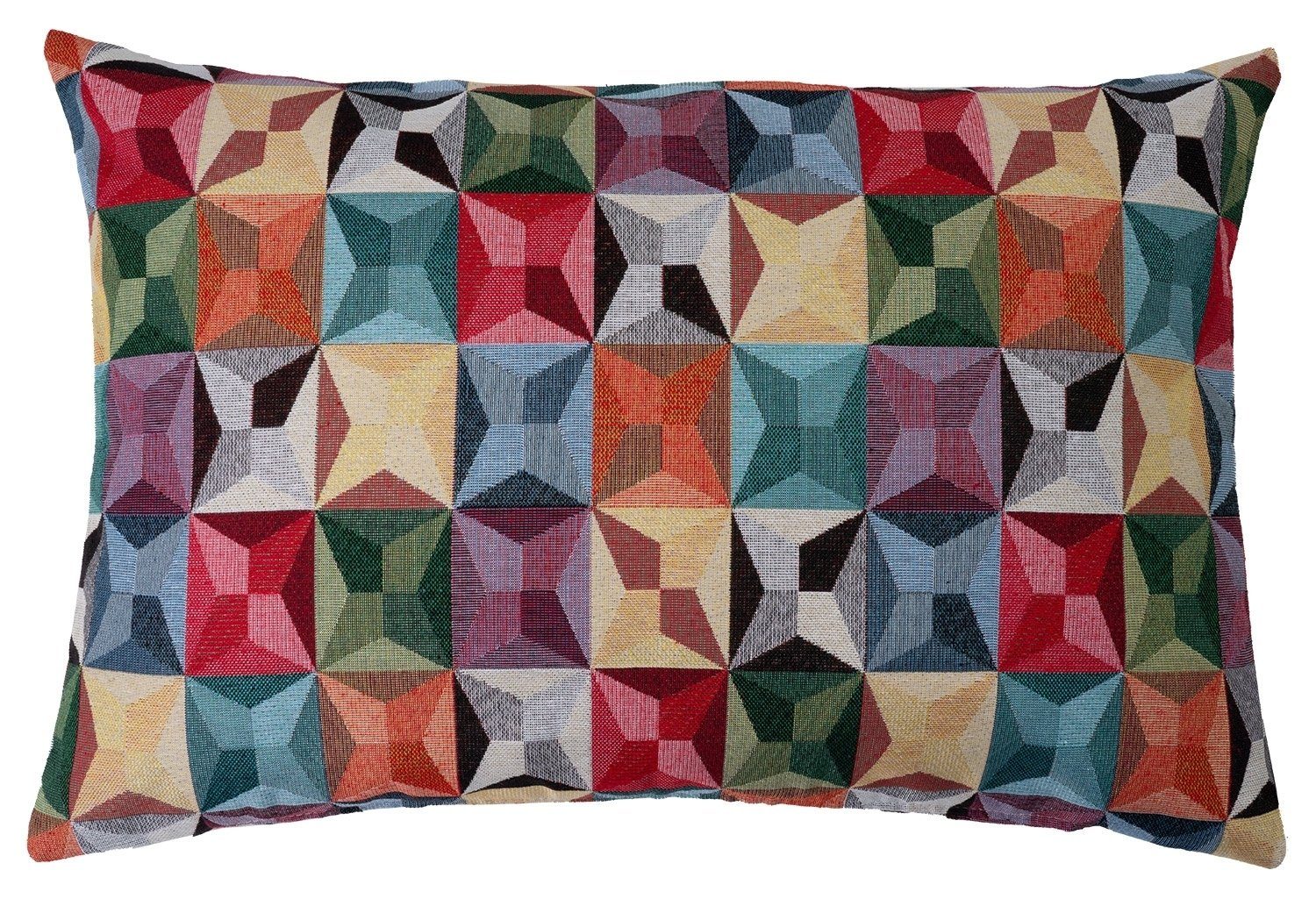 Kissenhülle TALEA, Mehrfarbig, Rauten, Baumwolle, 40 x 60 cm, (1 Stück)