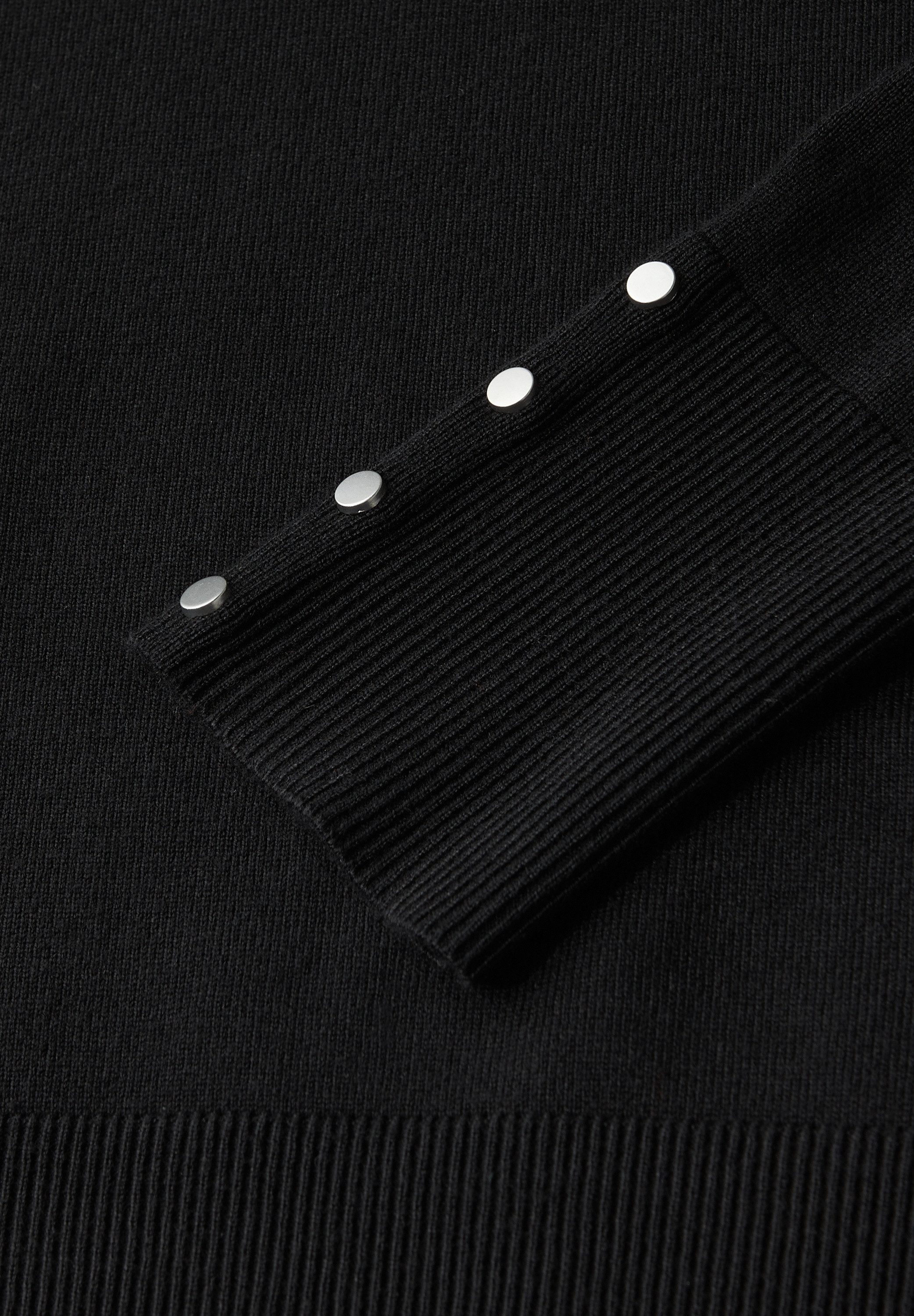 STREET ONE Strickpullover aus softem Materialmix