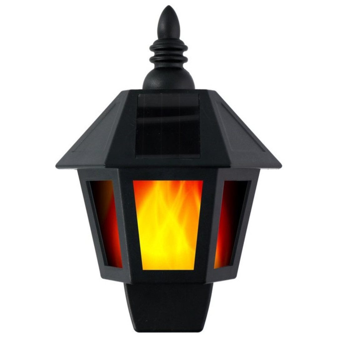 Grundig LED Außen-Wandleuchte Grundig Solar Wandleuchte 31 LED Außen Garten 2in1 Lampe, LED fest integriert, Solarbetrieben