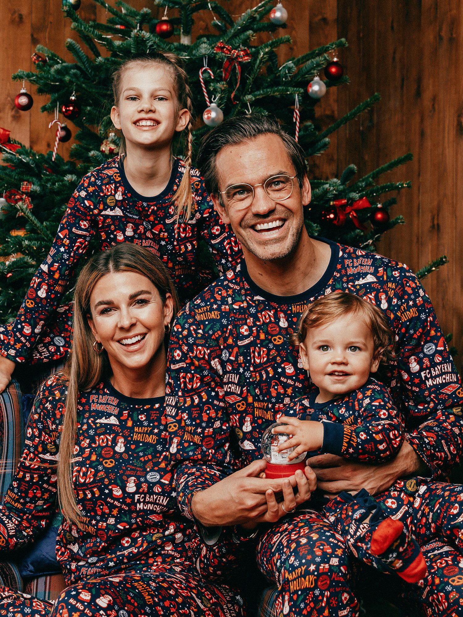 FC Bayern München Schlafanzug FC Bayern München, Schlafanzug Family Winter, günstig online kaufen