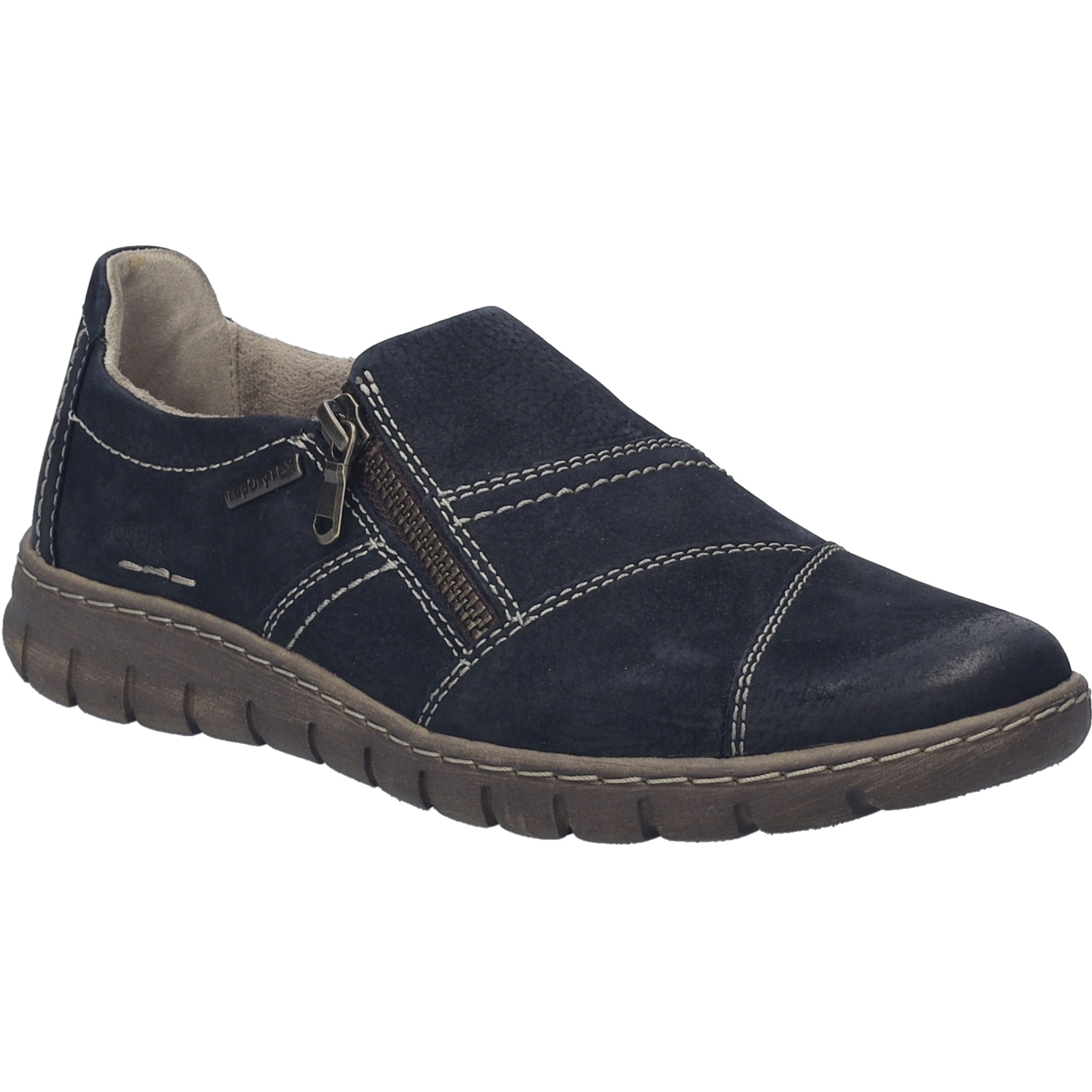 Steffi 64,blau Schnürschuh