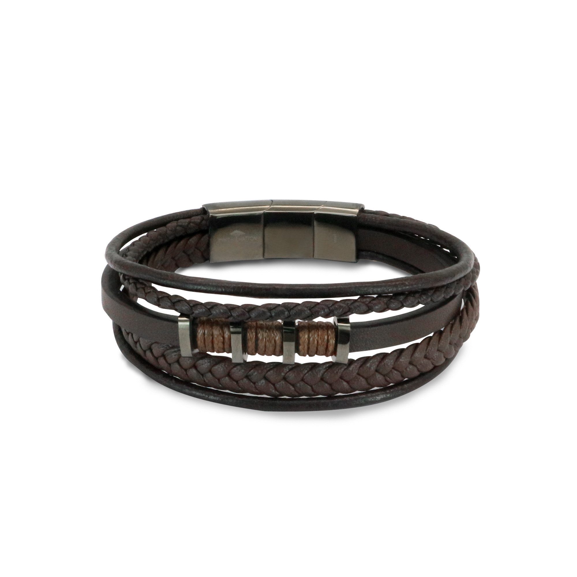 FYNCH-HATTON Lederarmband Schmuck Geschenk Armband The Antique Explorer günstig online kaufen