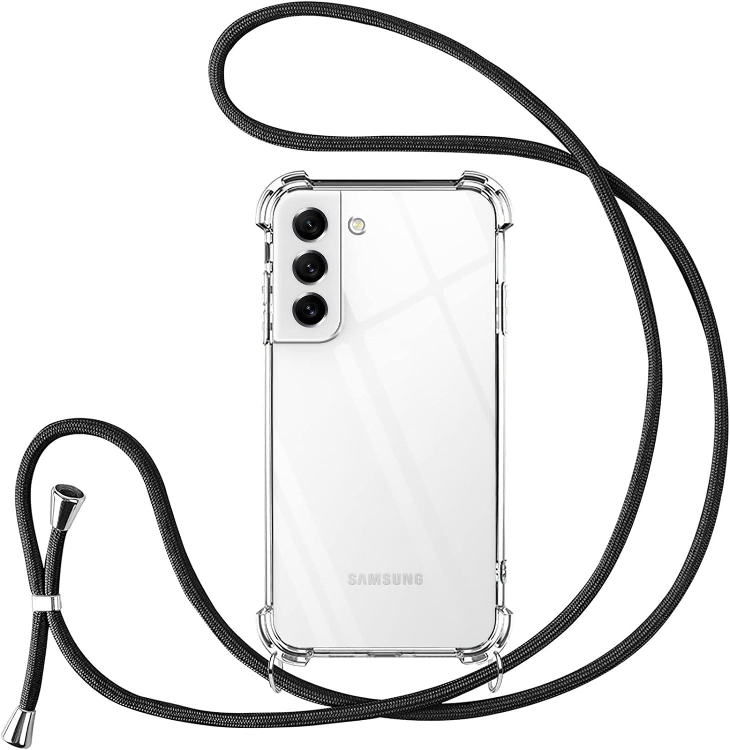 GOLDEN Handykette Handyhülle für iPhone & Samsung – Handykette oder Magnetring