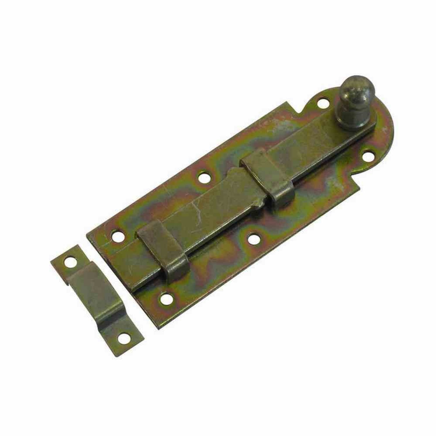 Alberts Fensterschloss Fensterriegel mit Schlaufe 61mm verzinkt montiert Fensterschloss Schna