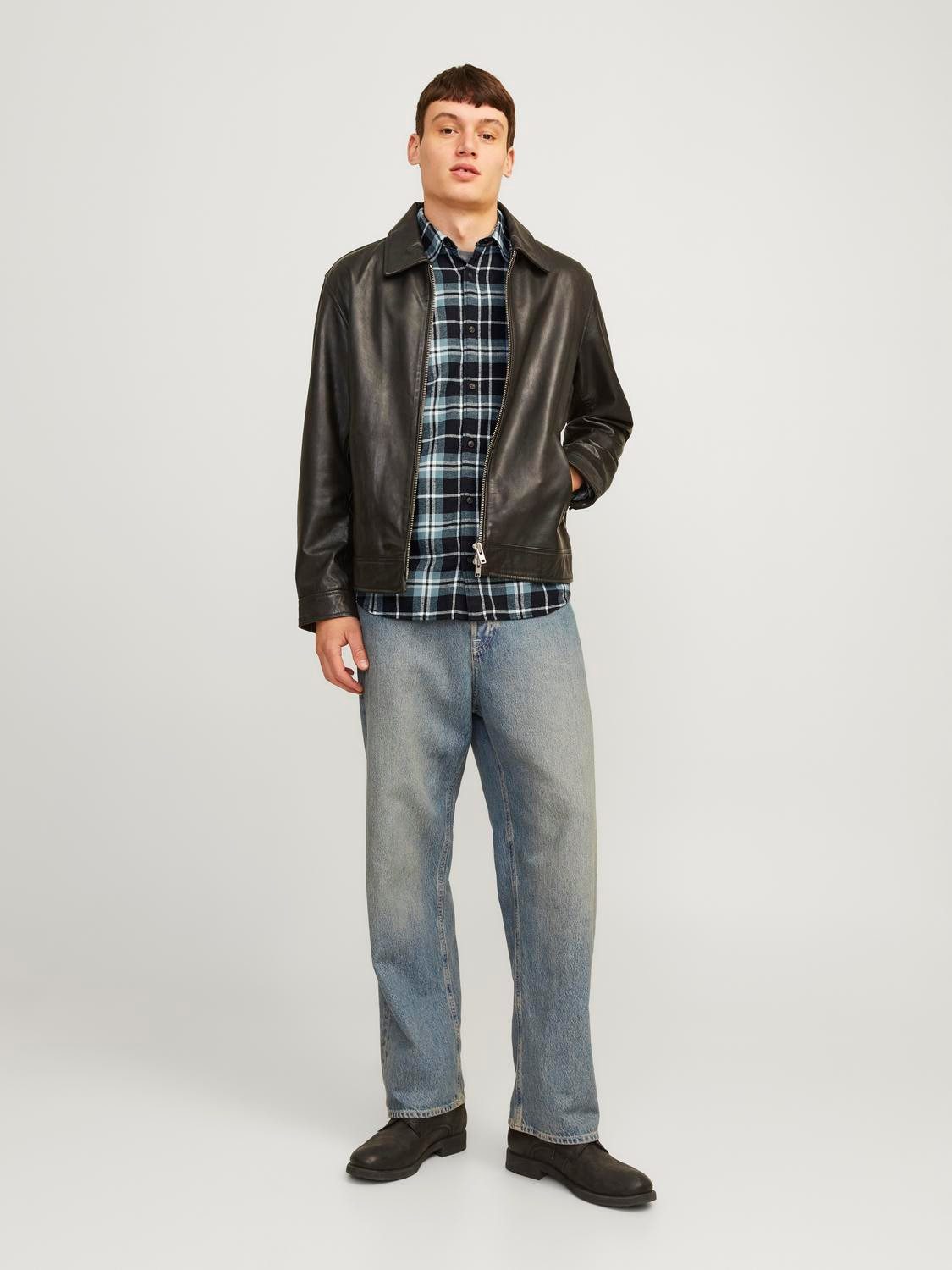 Jack & Jones Langarmhemd JJJOSHUA FALL FLANNEL SHIRT LS – Bild 5 von 5