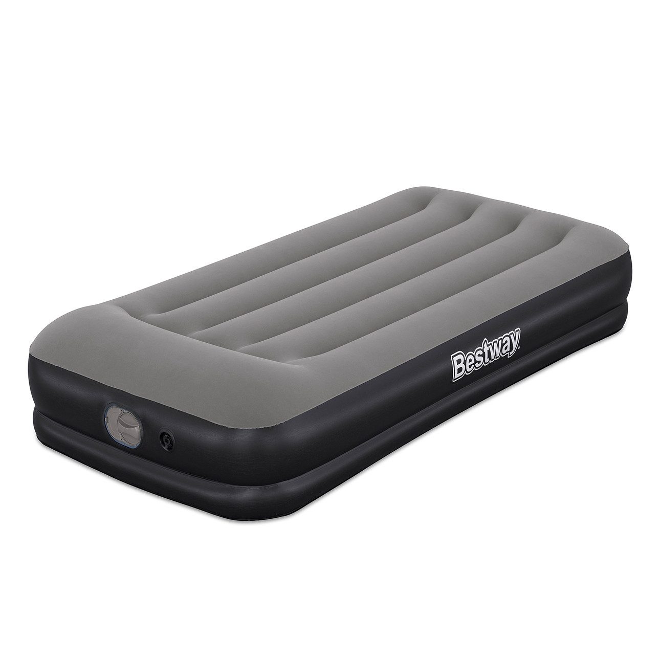 Bestway Luftbett TriTech® 191 x 97 x 36 cm, (Packung, 1-tlg., Inkl. Herausnehmbare USB-Elektropumpe), Ideal für den Innen- und Außengebrauch