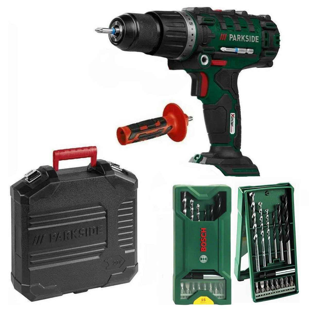 Parkside Akku-Schlagbohrschrauber PARKSIDE 20V Akku-Schlagbohrschrauber PSB günstig online kaufen