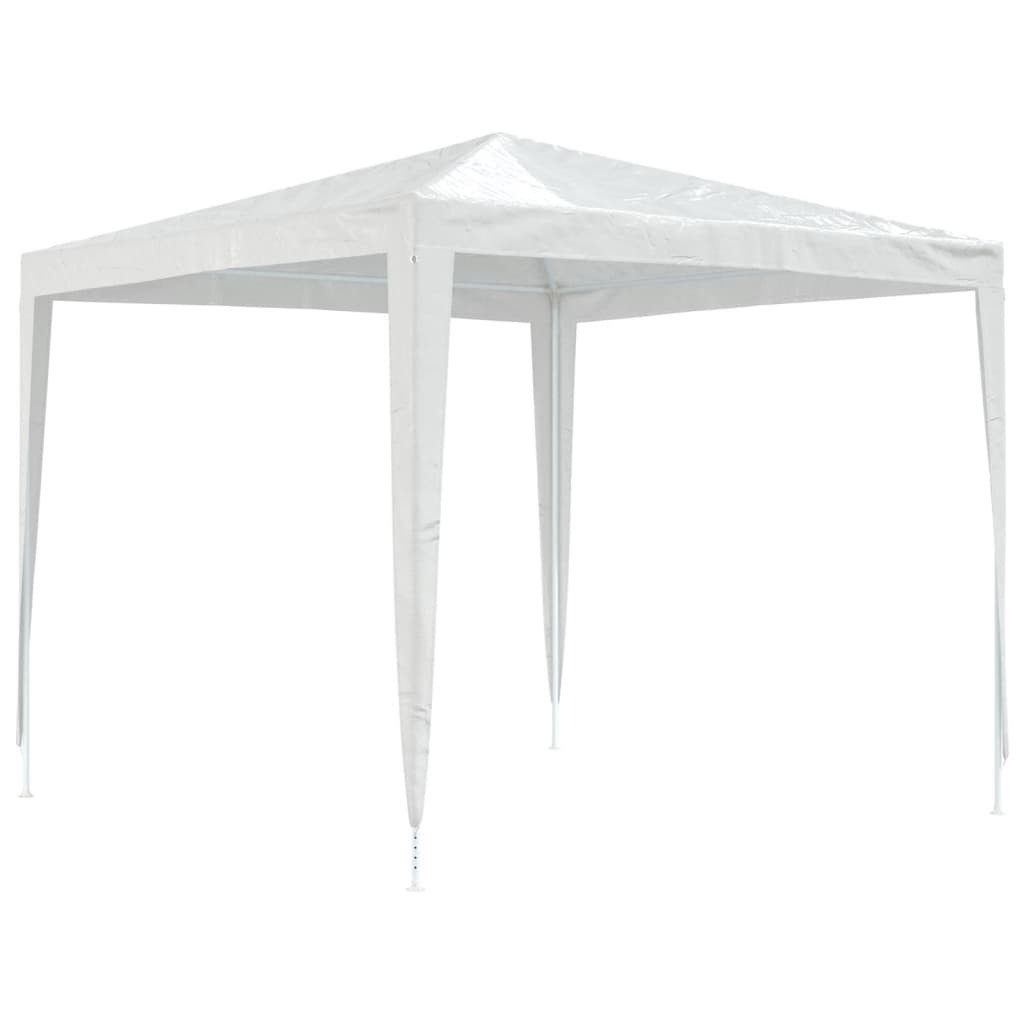 vidaXL Partyzelt, Pavillon 2,5 x 2,5 m Weiß