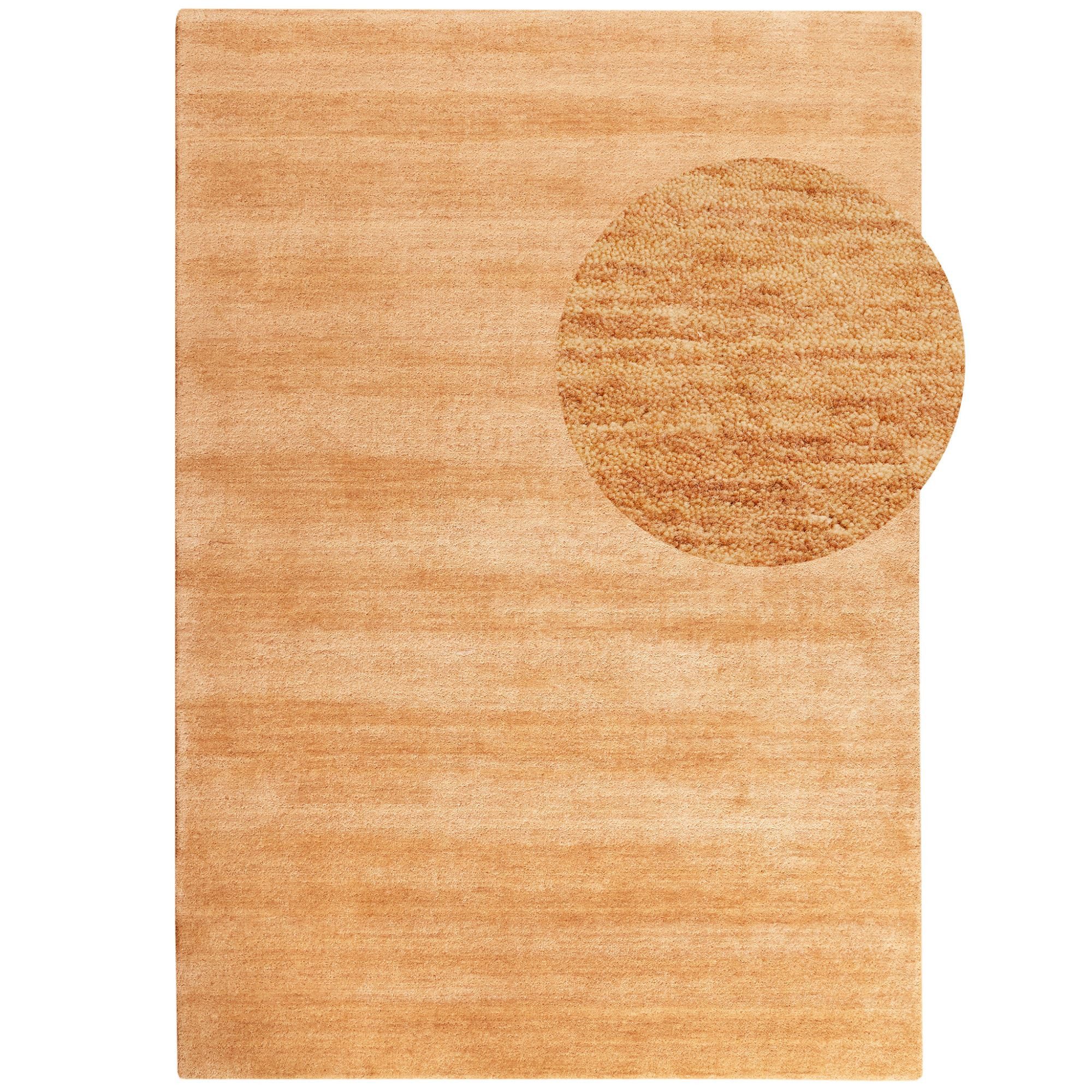 Steffensmeier Wollteppich Jaipur, Rechteckig, Gabbeh Teppich, handgeknüpft günstig online kaufen