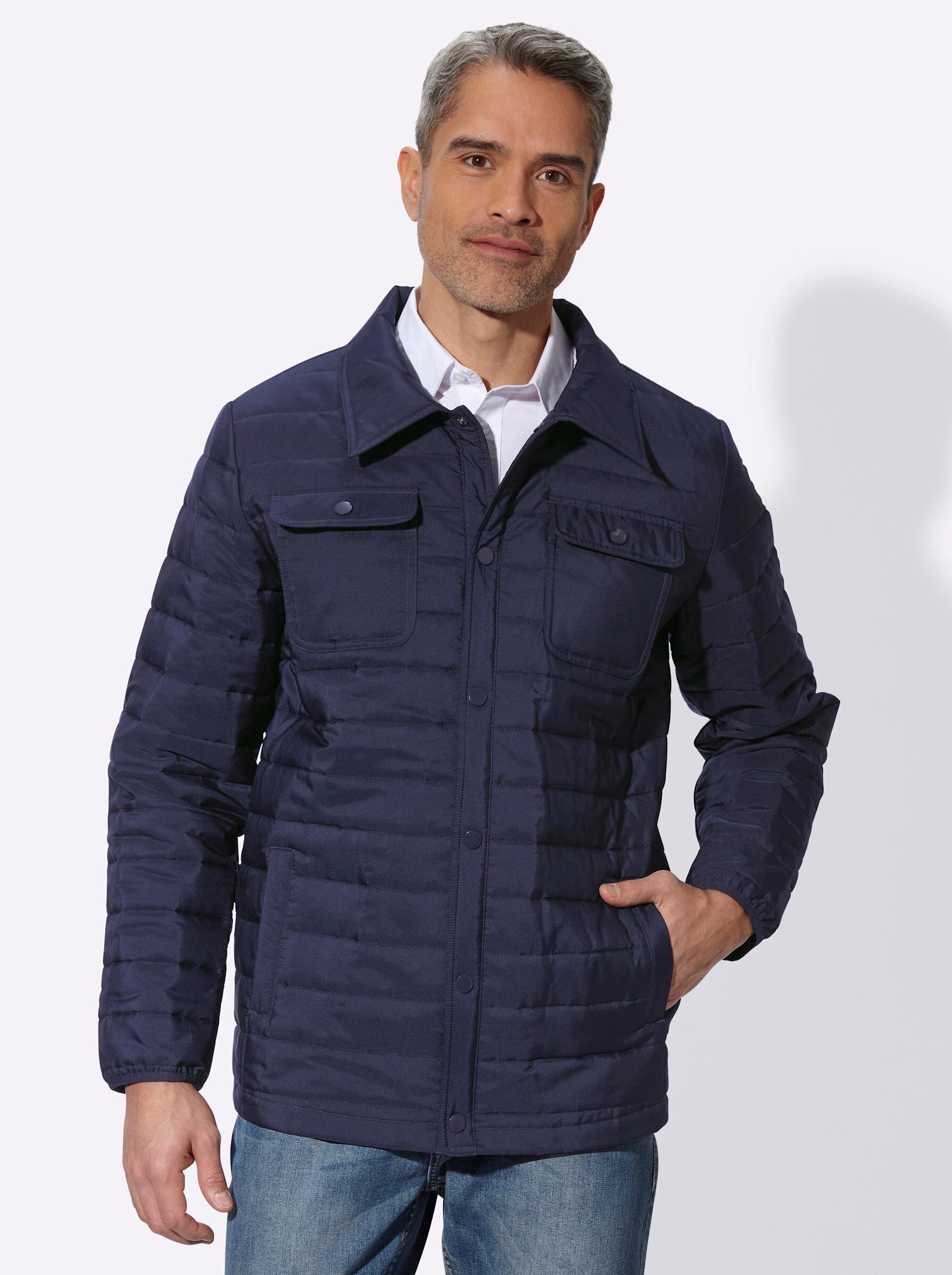 Sieh an! Funktionsjacke Steppjacke Langarm