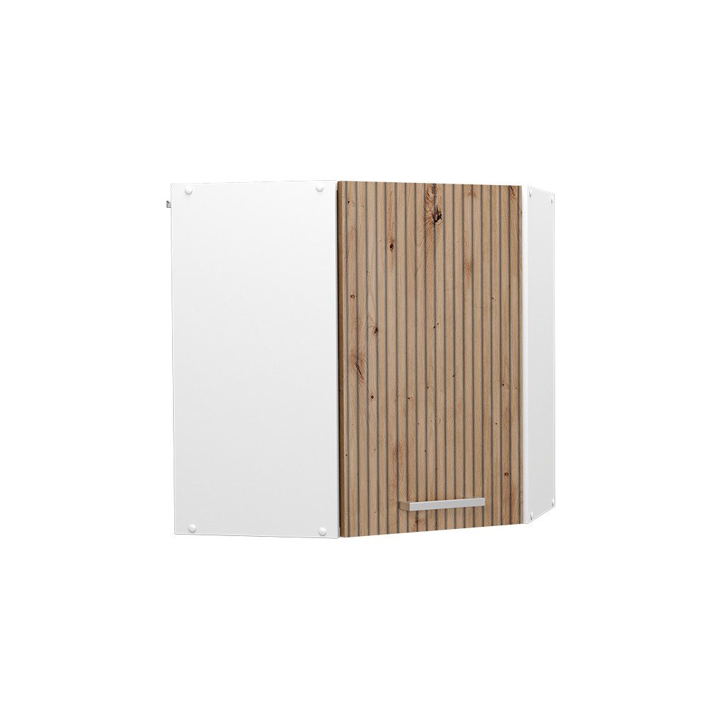Vicco Eckhängeschrank R-Line, Artisan-Eiche/Weiß, 57 cm günstig online kaufen