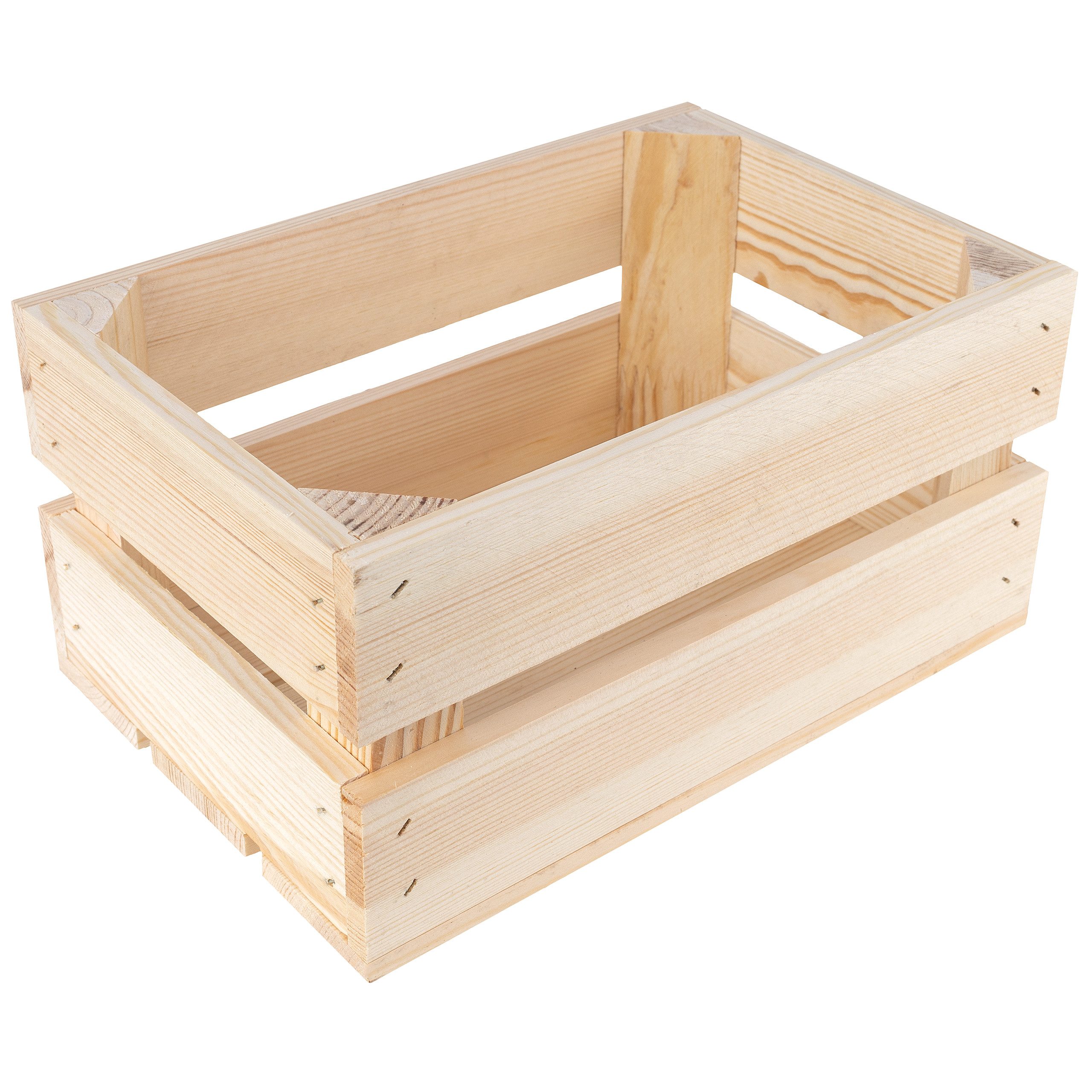 Creative Deco Holzkiste Kiste Holz Deko Holzkiste, Obstkiste Weinkisten Apfelkiste