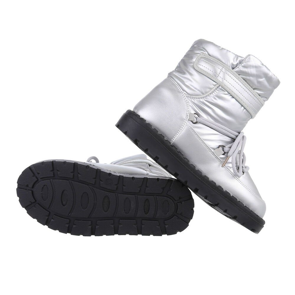 Ital-Design Damen Snowboots Freizeit Snowboots