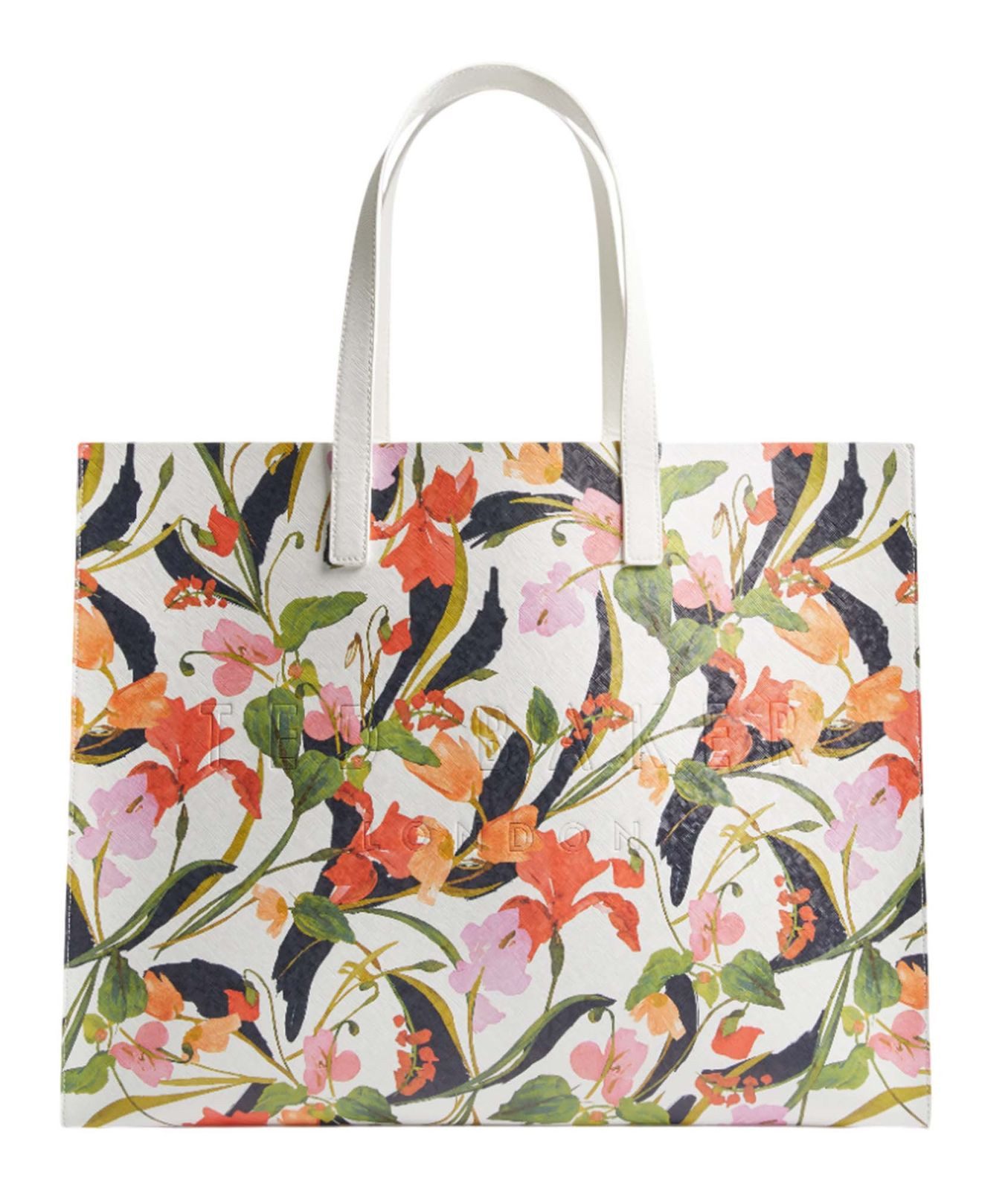 Ted Baker Shopper Florish Floral Printed Extra Large Icon Bag