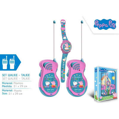 Peppa Pig Spieltelefon »Walkie Talkie Set mit Peppa Pig Digitaluhr«